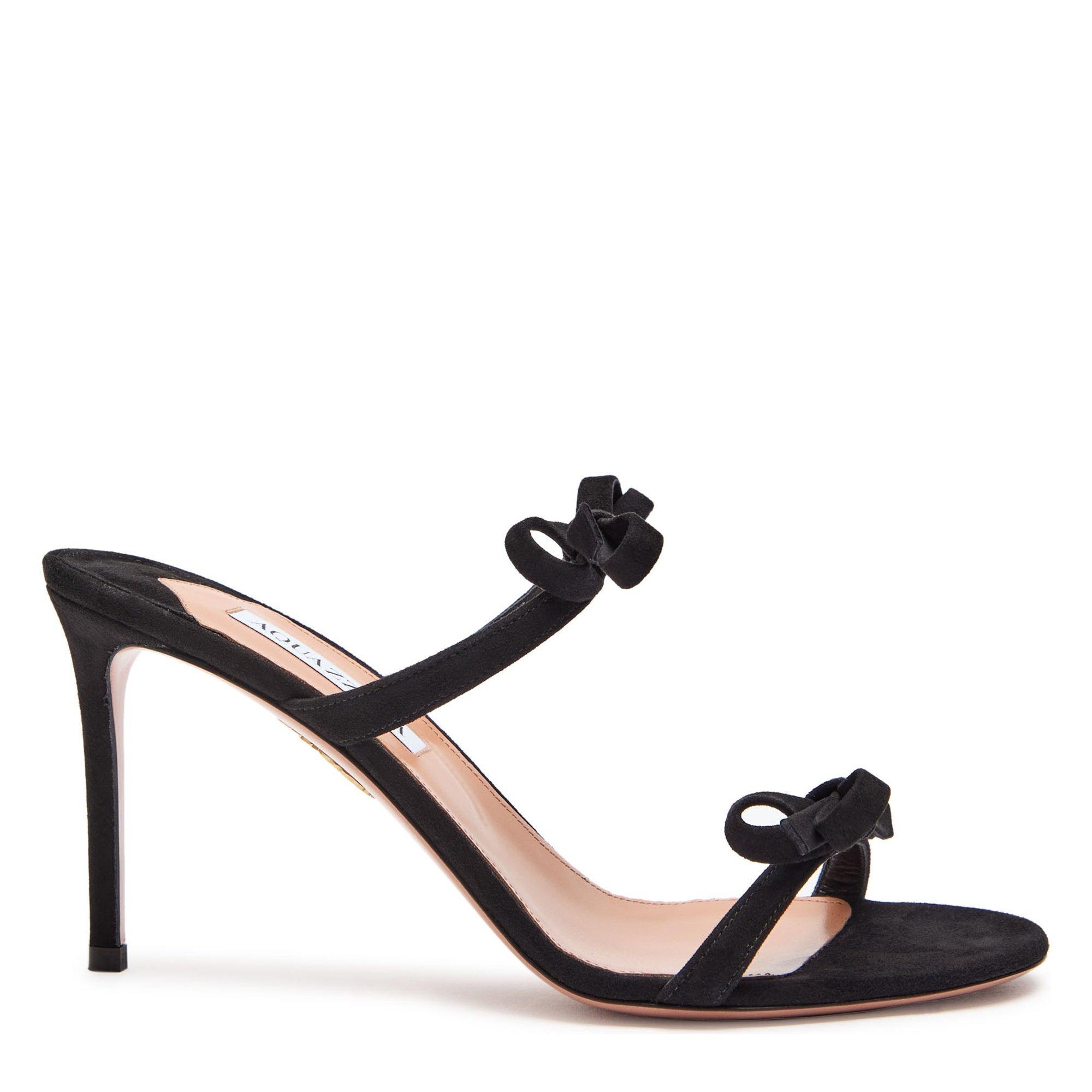 BLACK - Aquazzura - SOAVE SANDAL 85