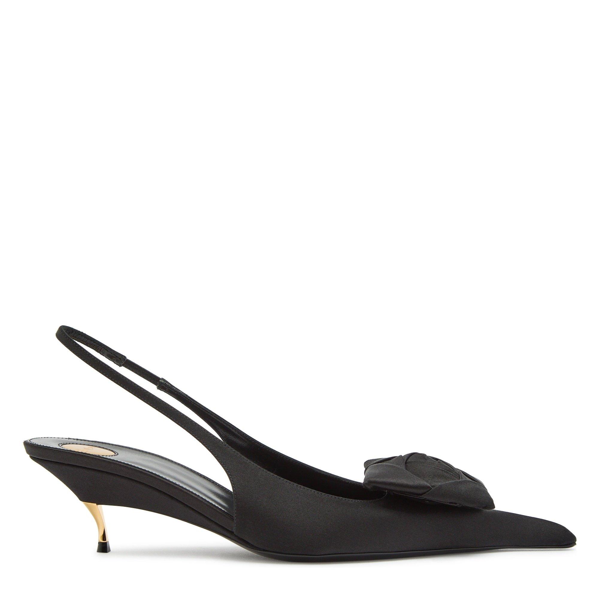 BLACK - Saint Laurent - DAKOTA 50 SLINGBACK