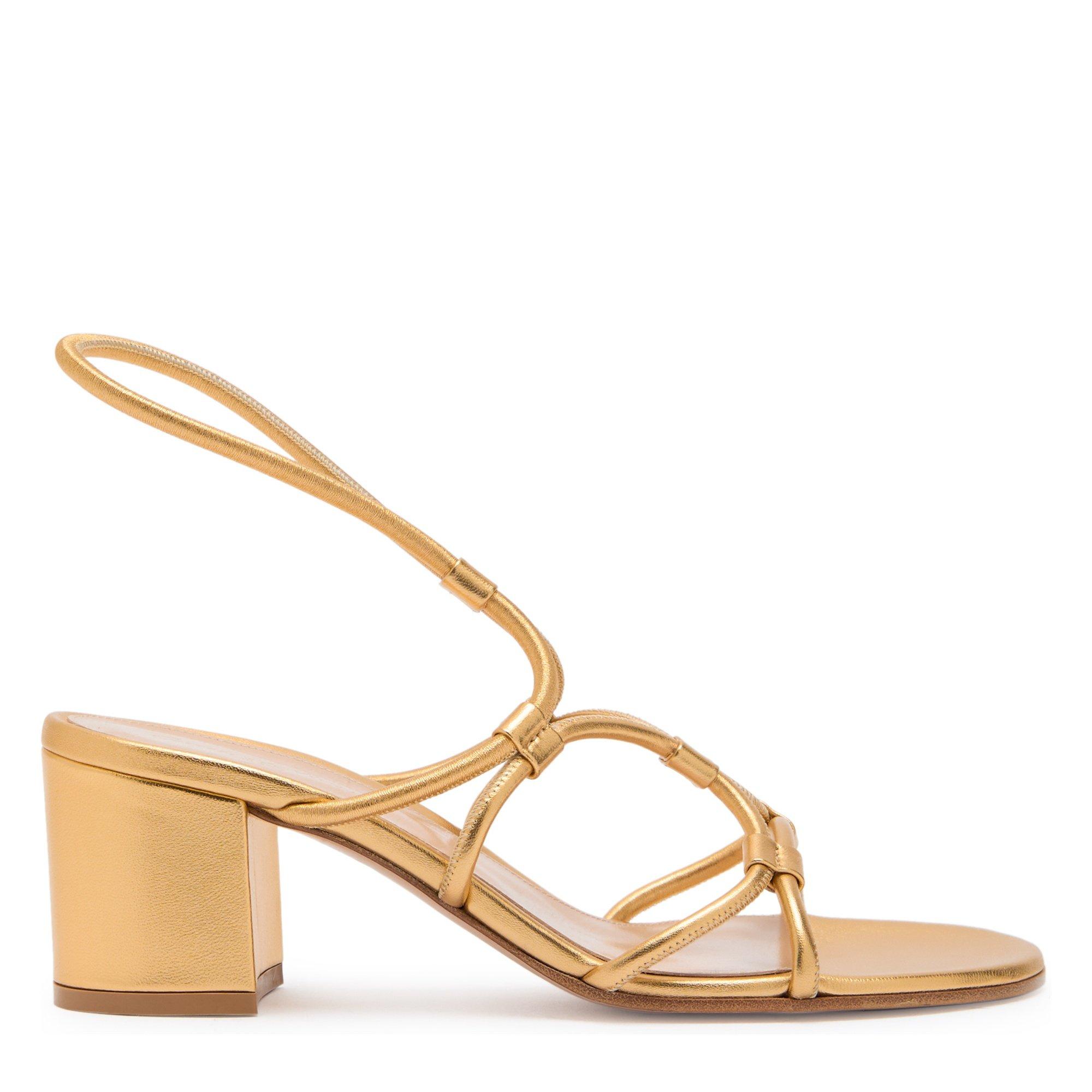 GOLD - Gianvito Rossi - STRAP HH SANDAL - 1