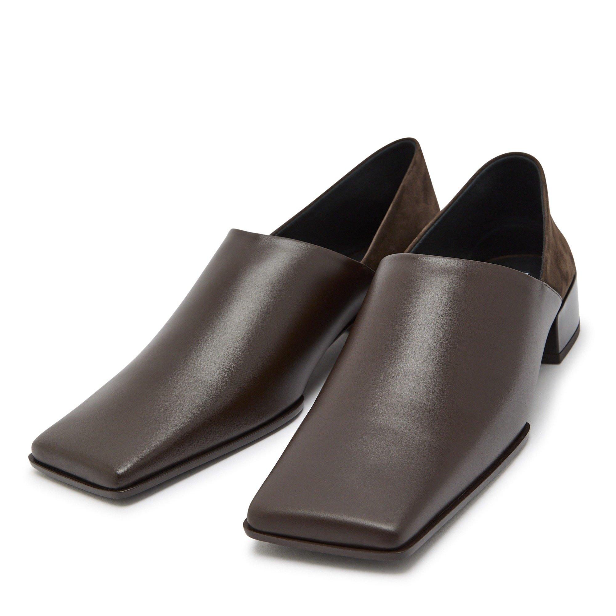 BROWN - Alaia - SQUARE Slippers 20 - 3