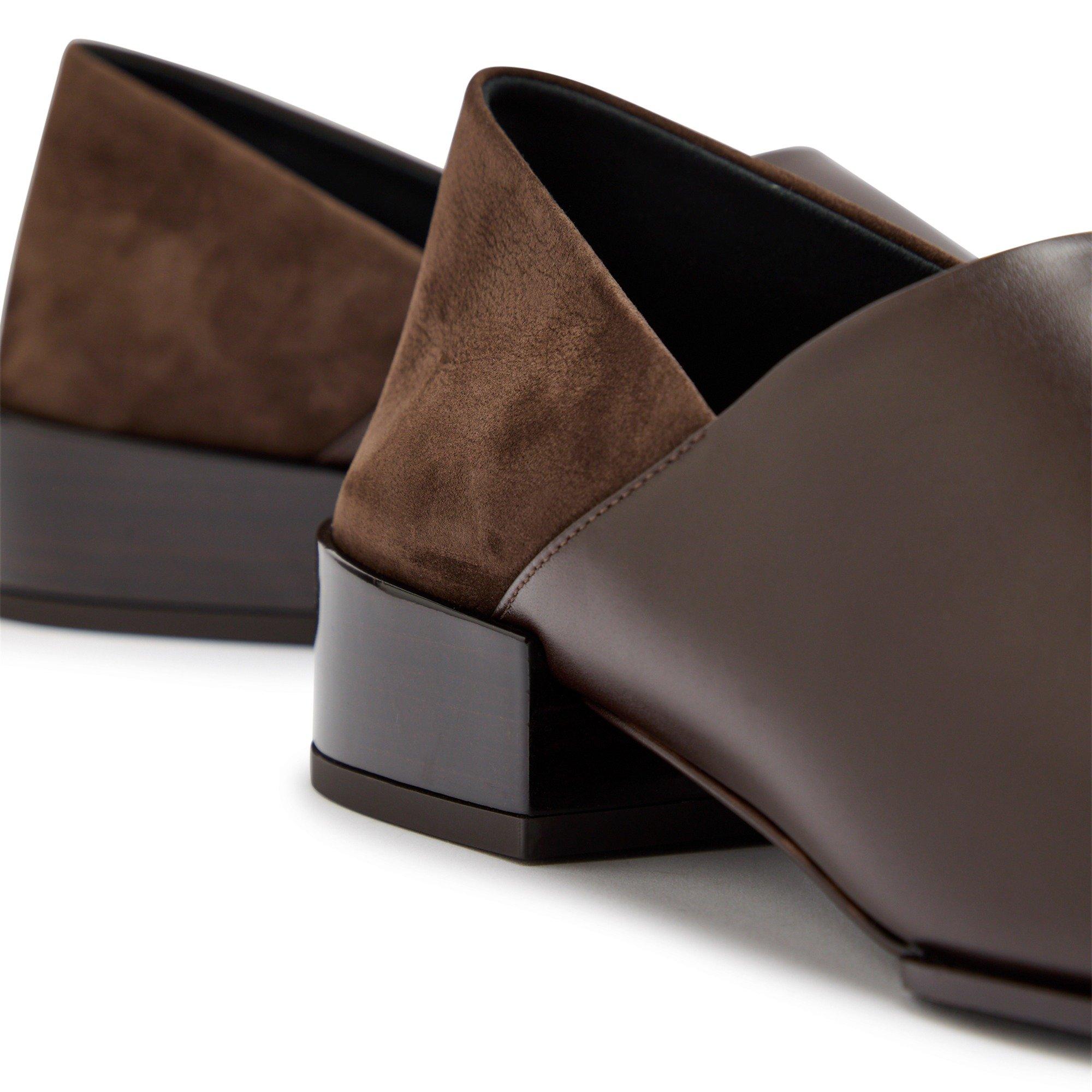 BROWN - Alaia - SQUARE Slippers 20 - 4