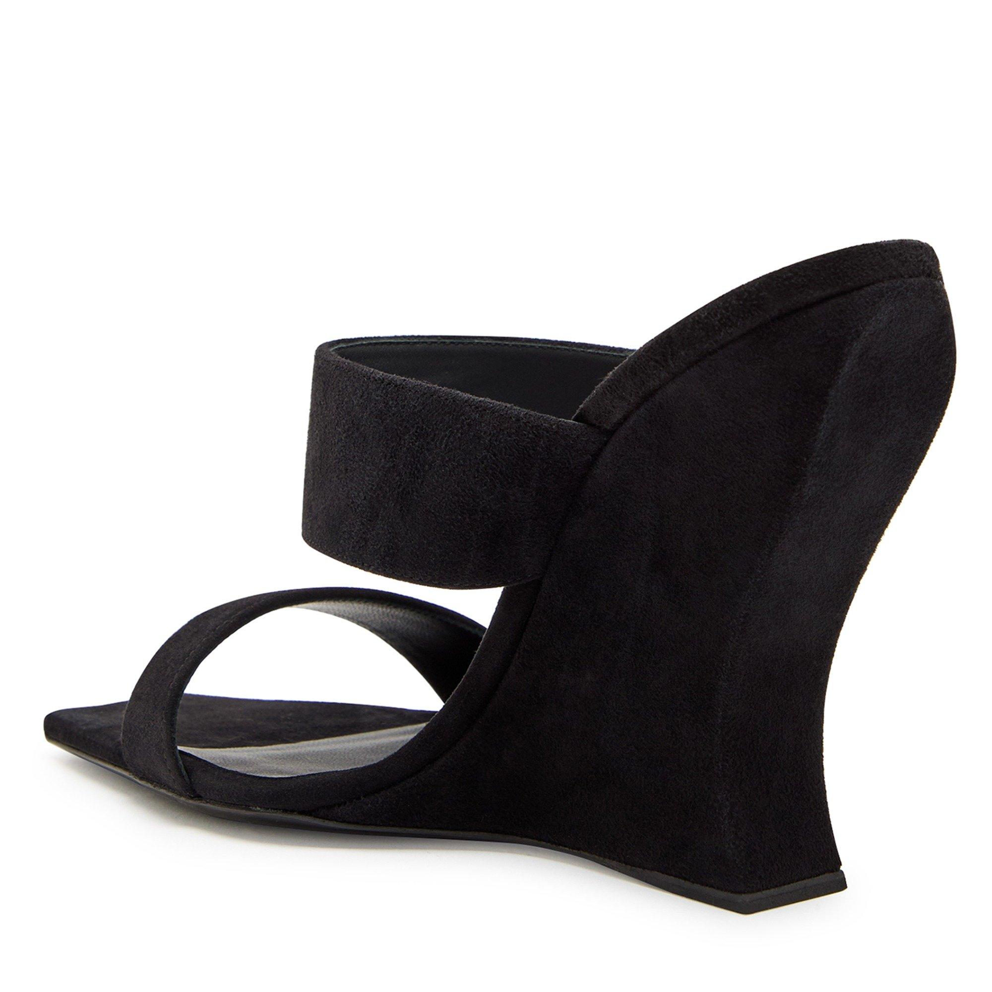 BLACK - Alaia - WAVE Wedge Mules 110 - 2