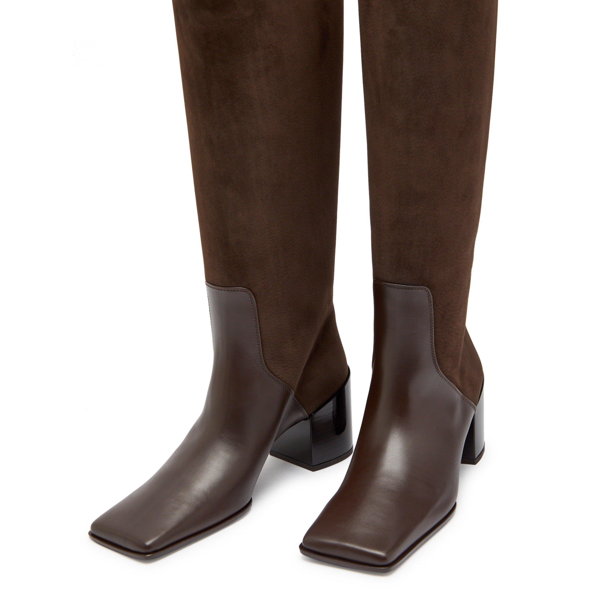 BROWN - Alaia - Knee Boot 55 - 3