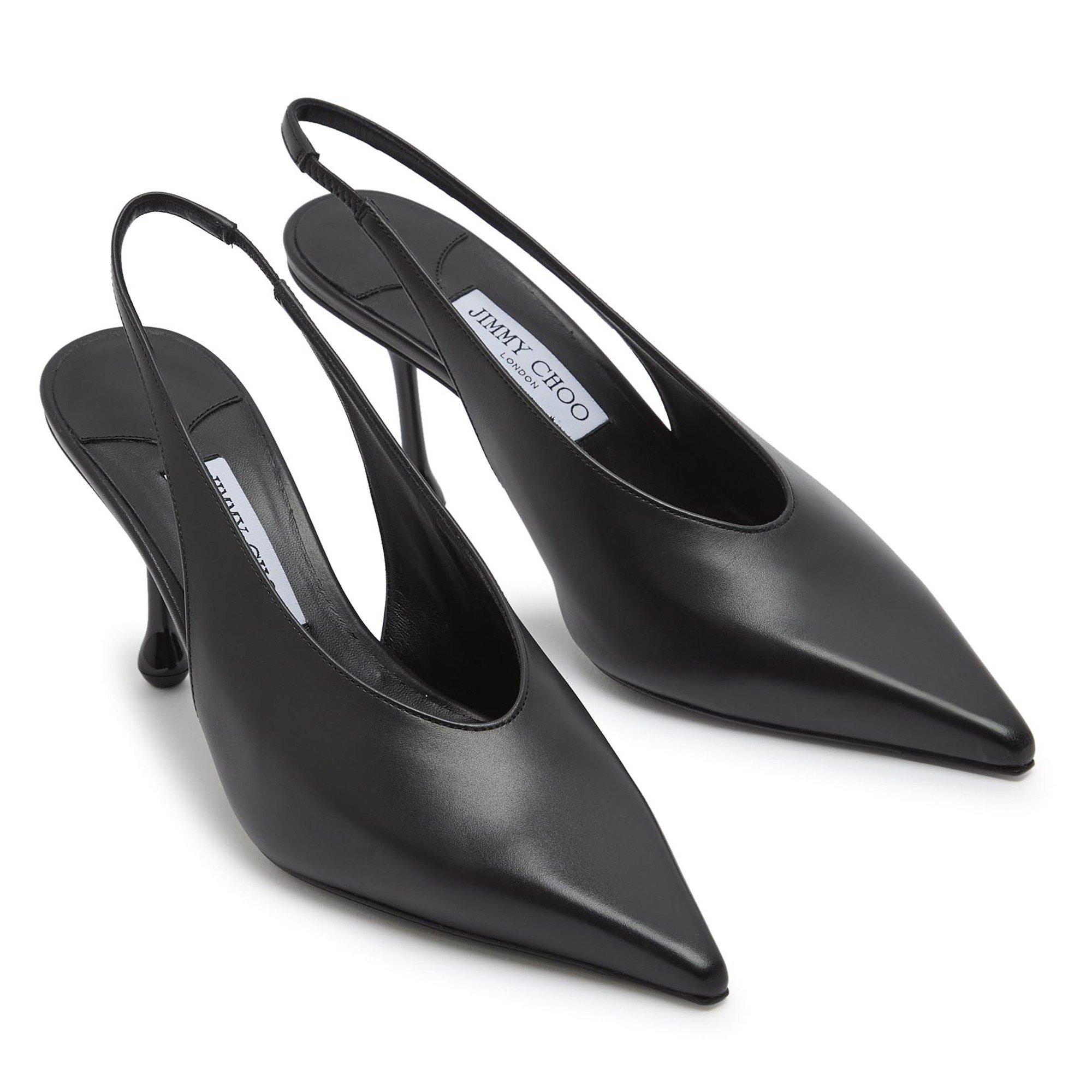BLACK - Jimmy Choo - Women's ISA 80 Slingbacks - 4