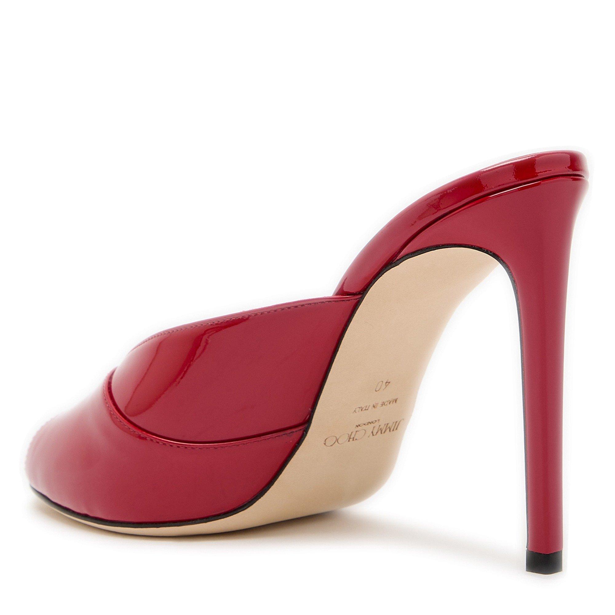 RED - Jimmy Choo - BRIGITTE MULE 100 - 2