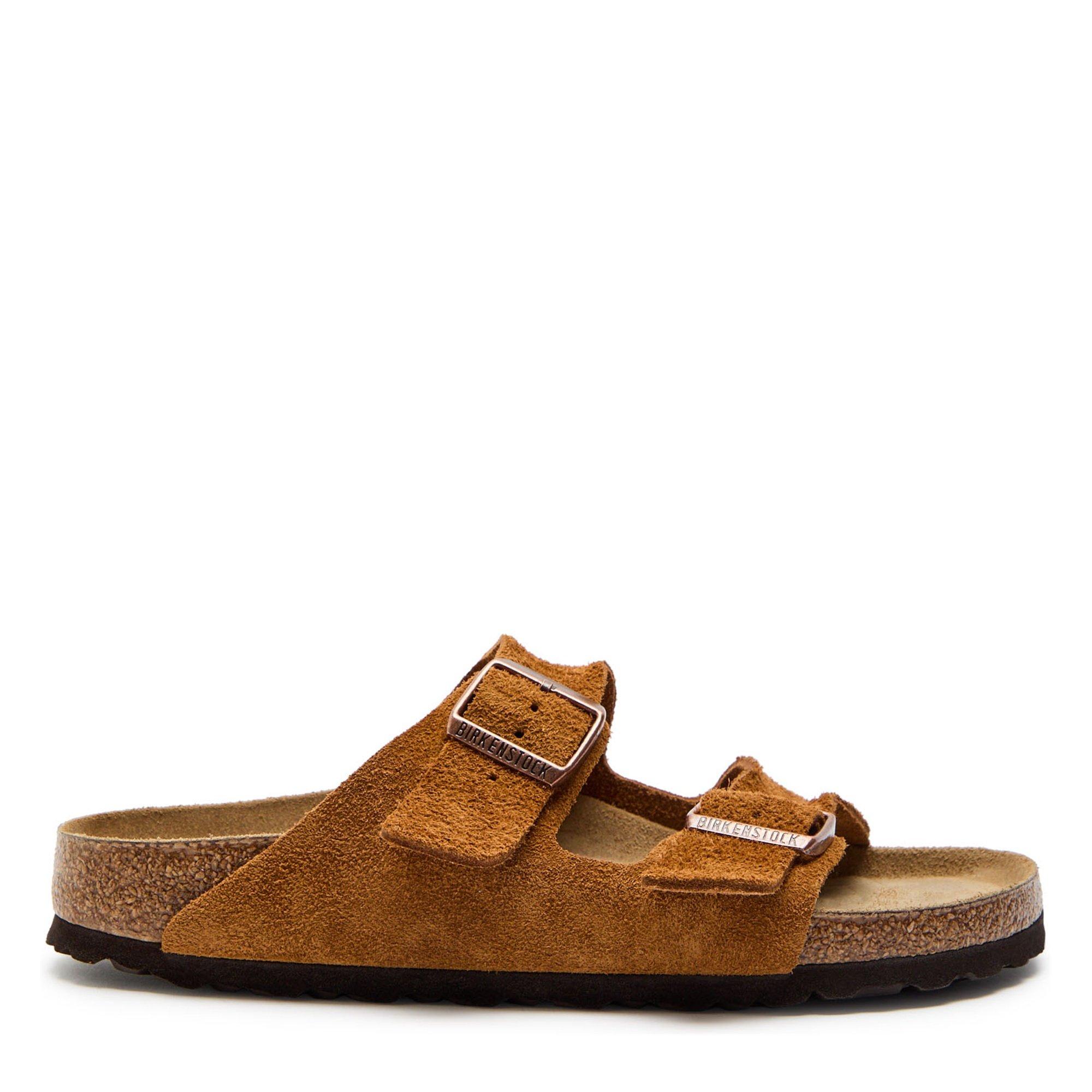 TAN - Birkenstock - Arizona Classic Suede