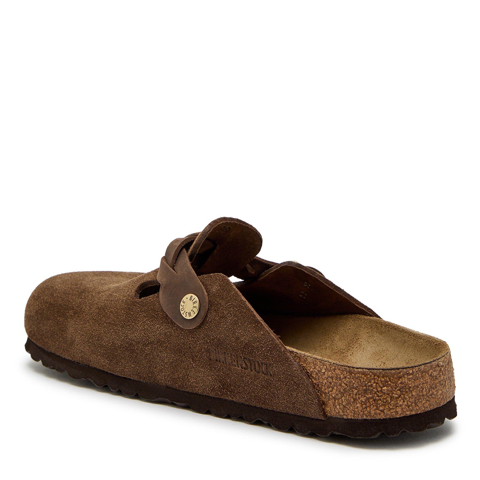 BROWN - Birkenstock - Boston Braided LEOI/LEVE Taupe - 2