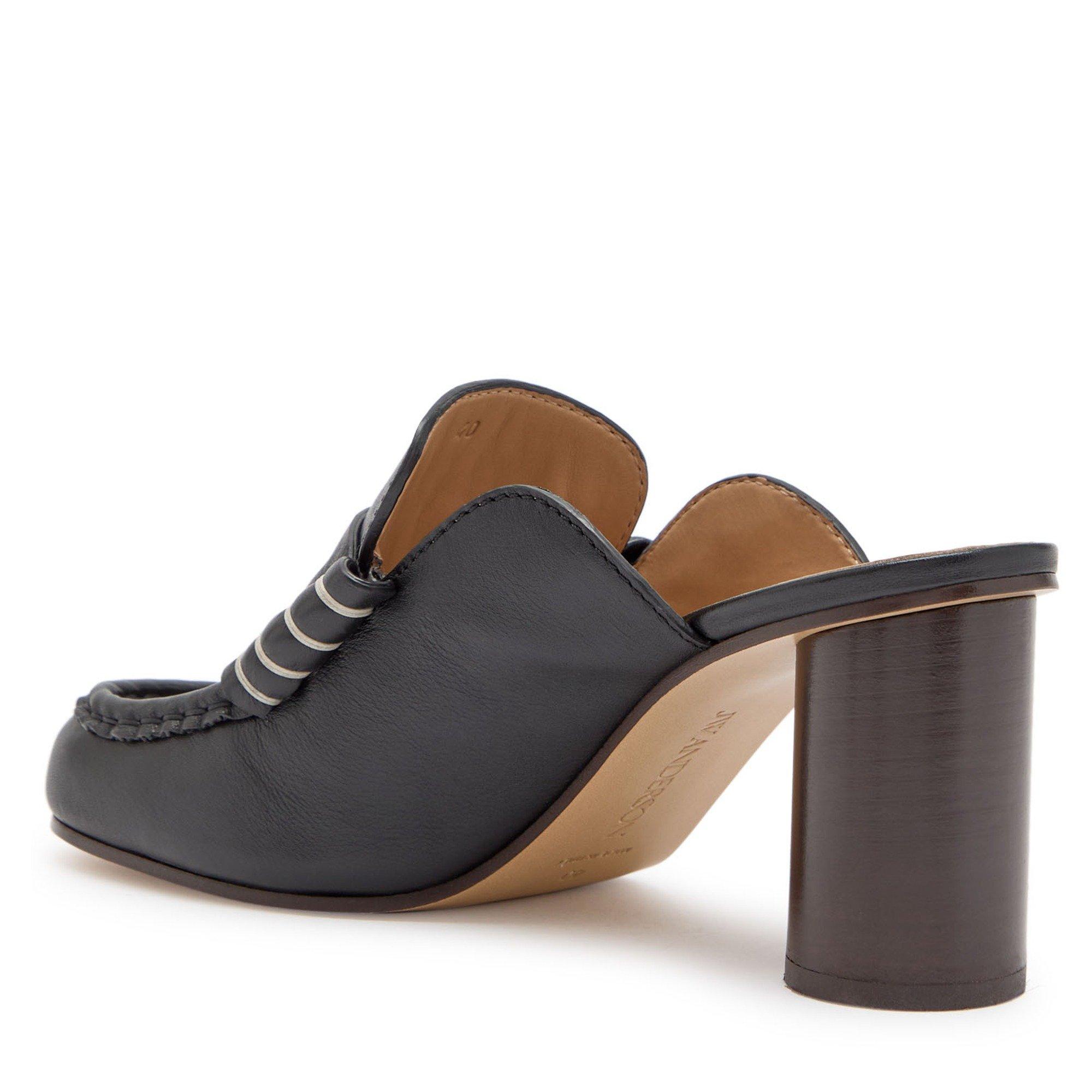 BLACK - JW Anderson - LOAFER PUMP SANDAL - 2