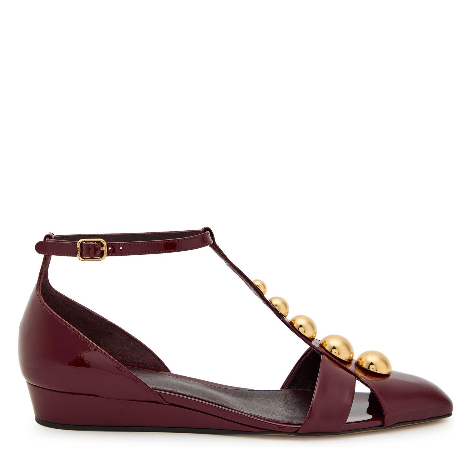 BURGUNDY - Chloe - CLEIA WEDGE - 1