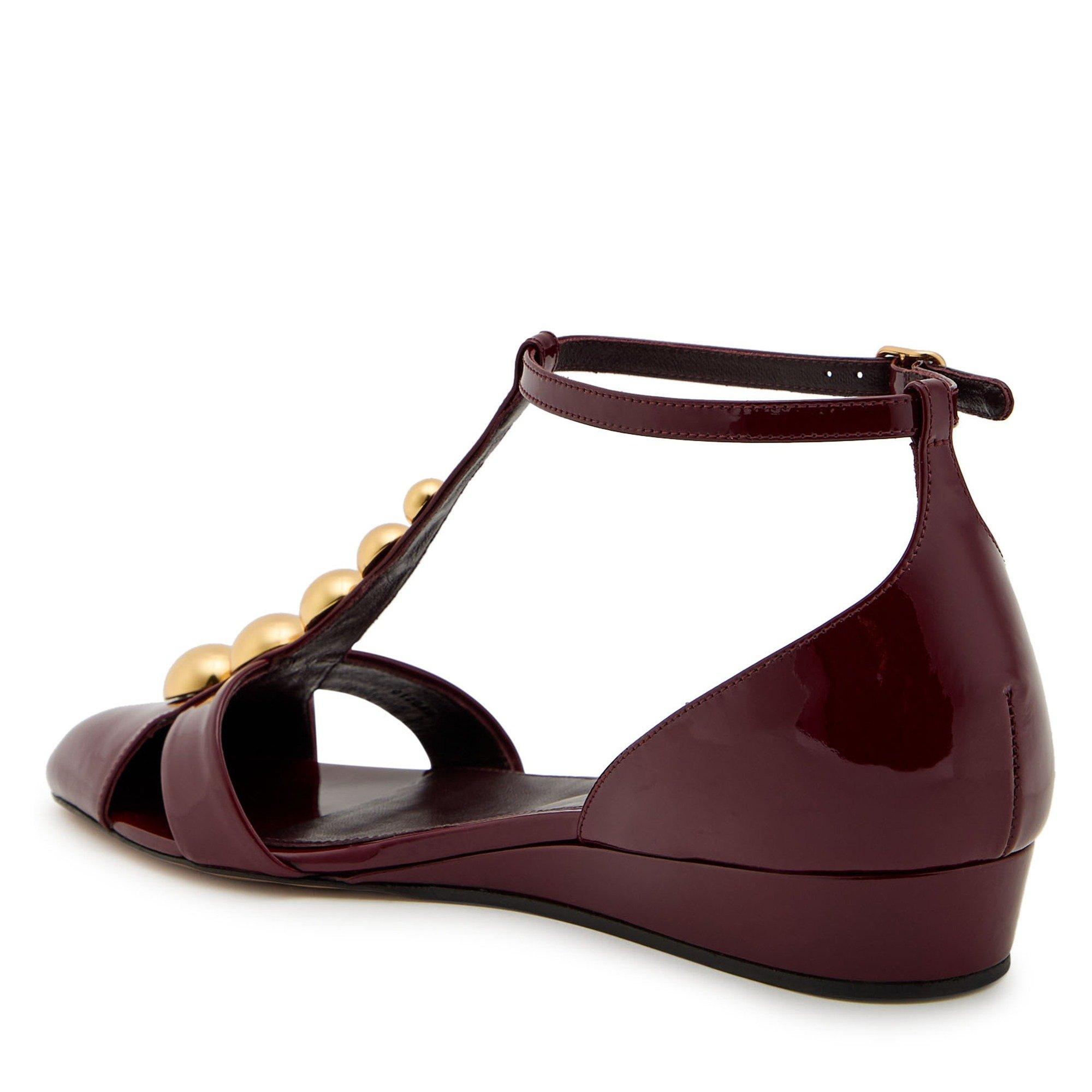 BURGUNDY - Chloe - CLEIA WEDGE - 2