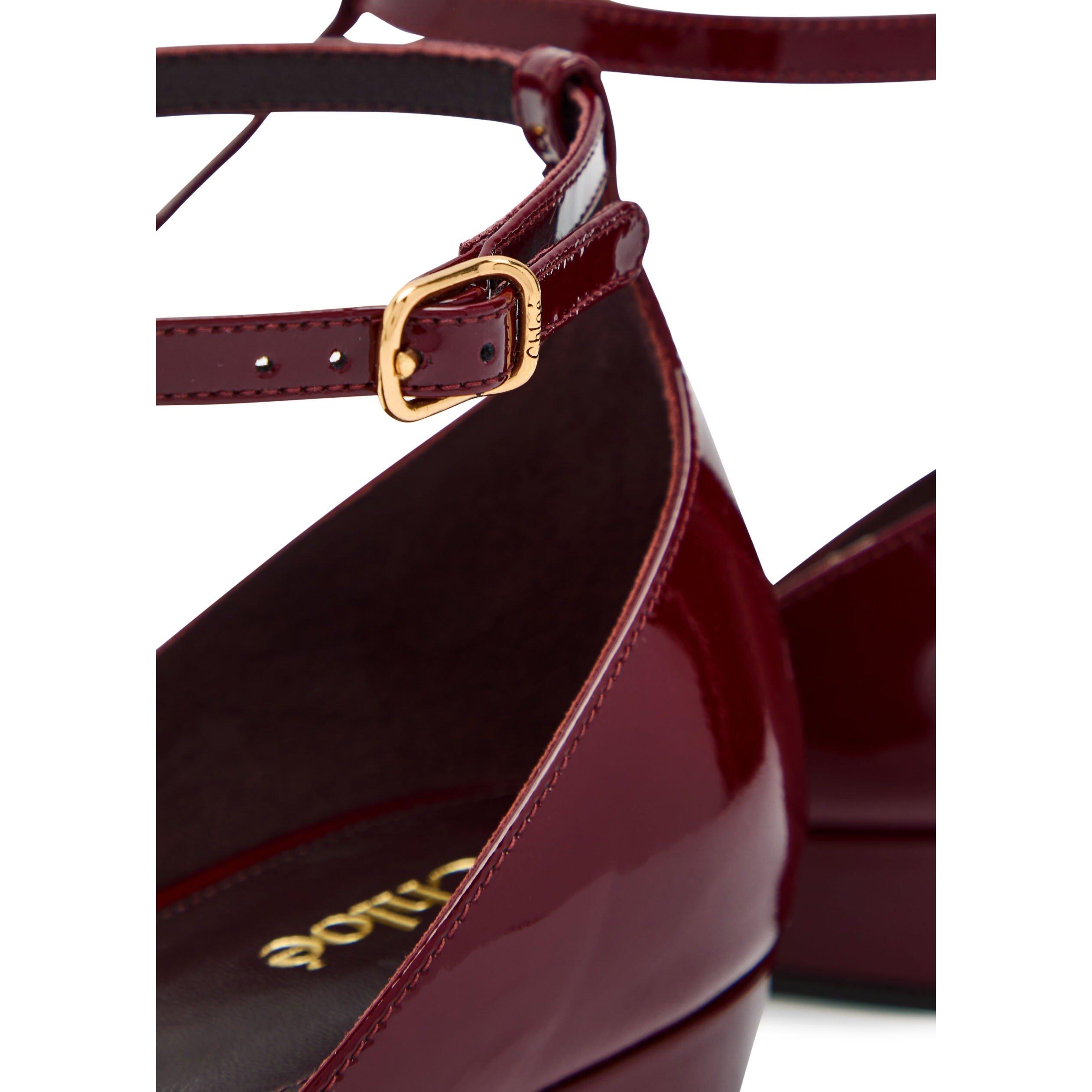 BURGUNDY - Chloe - CLEIA WEDGE - 4