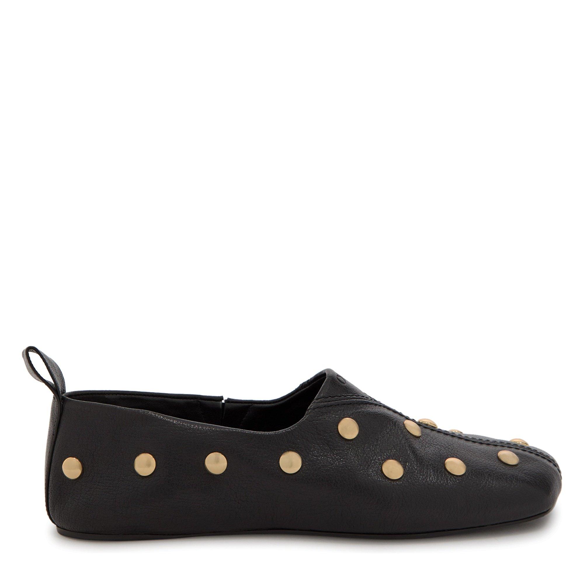 BLACK - Chloe - RITA STUD FLAT - 1