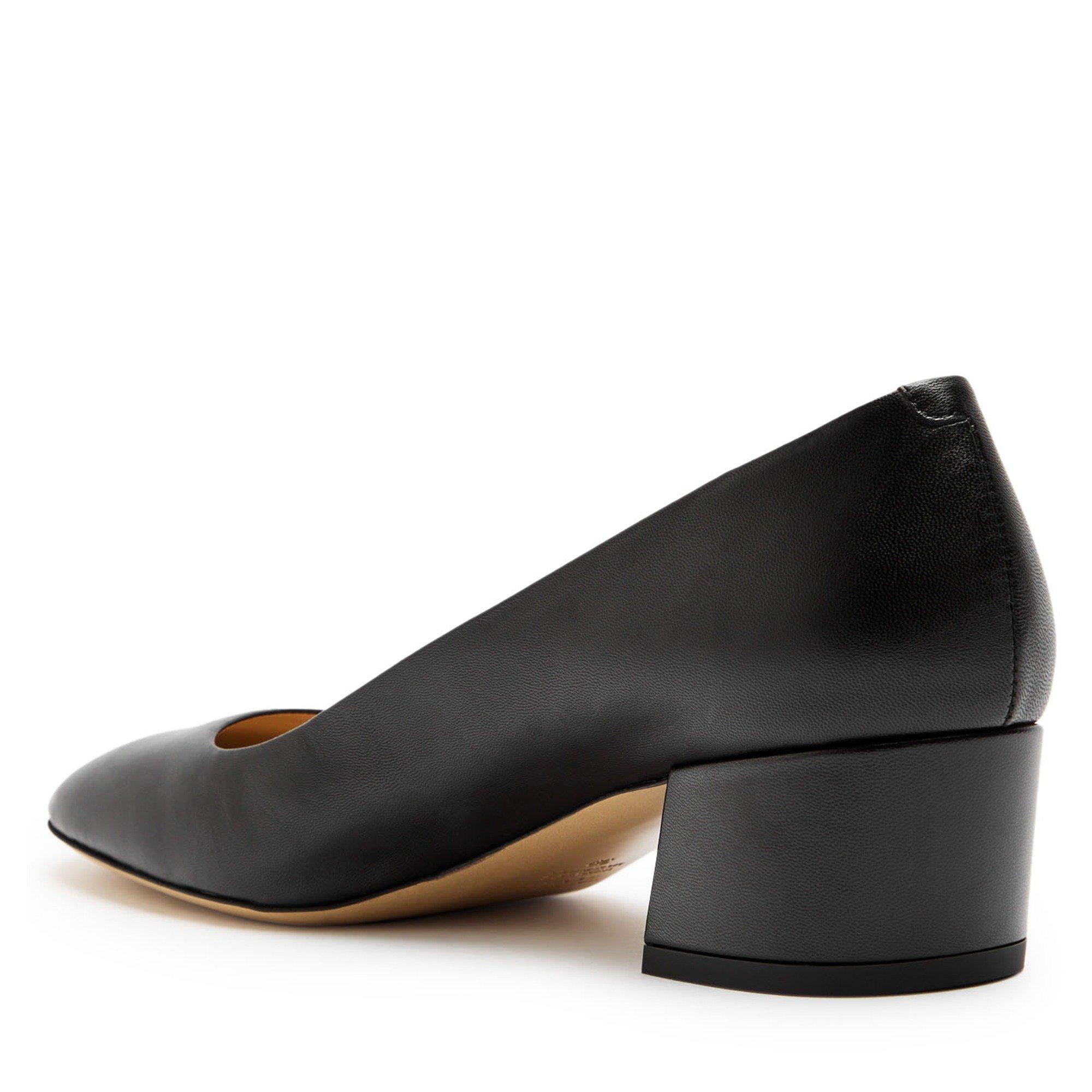 BLACK - Gabriela Hearst - Women's Agathe Leather Block Heels - 2