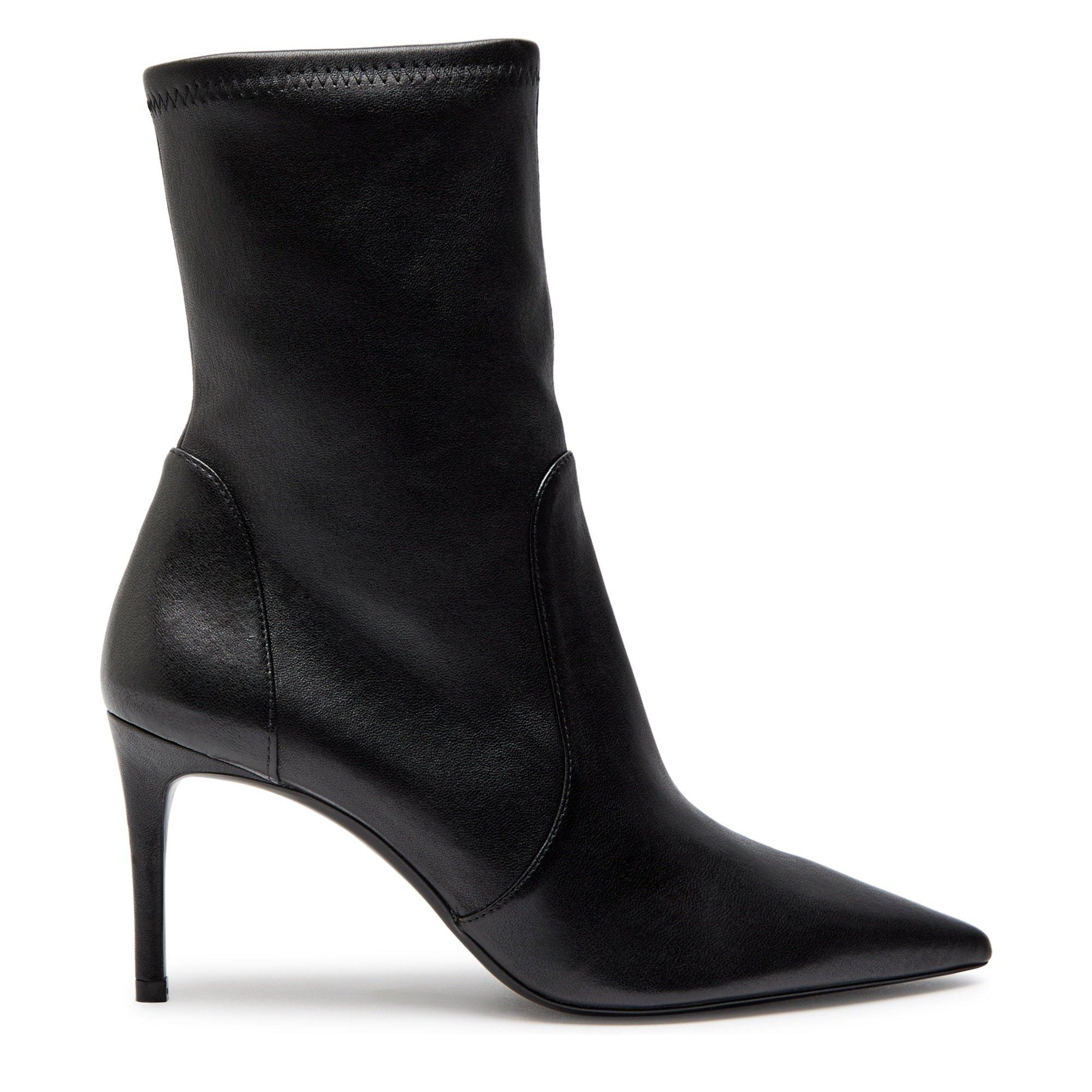 BLACK - Stuart Weitzman - STUART POWER BOOTIE 75 - 1