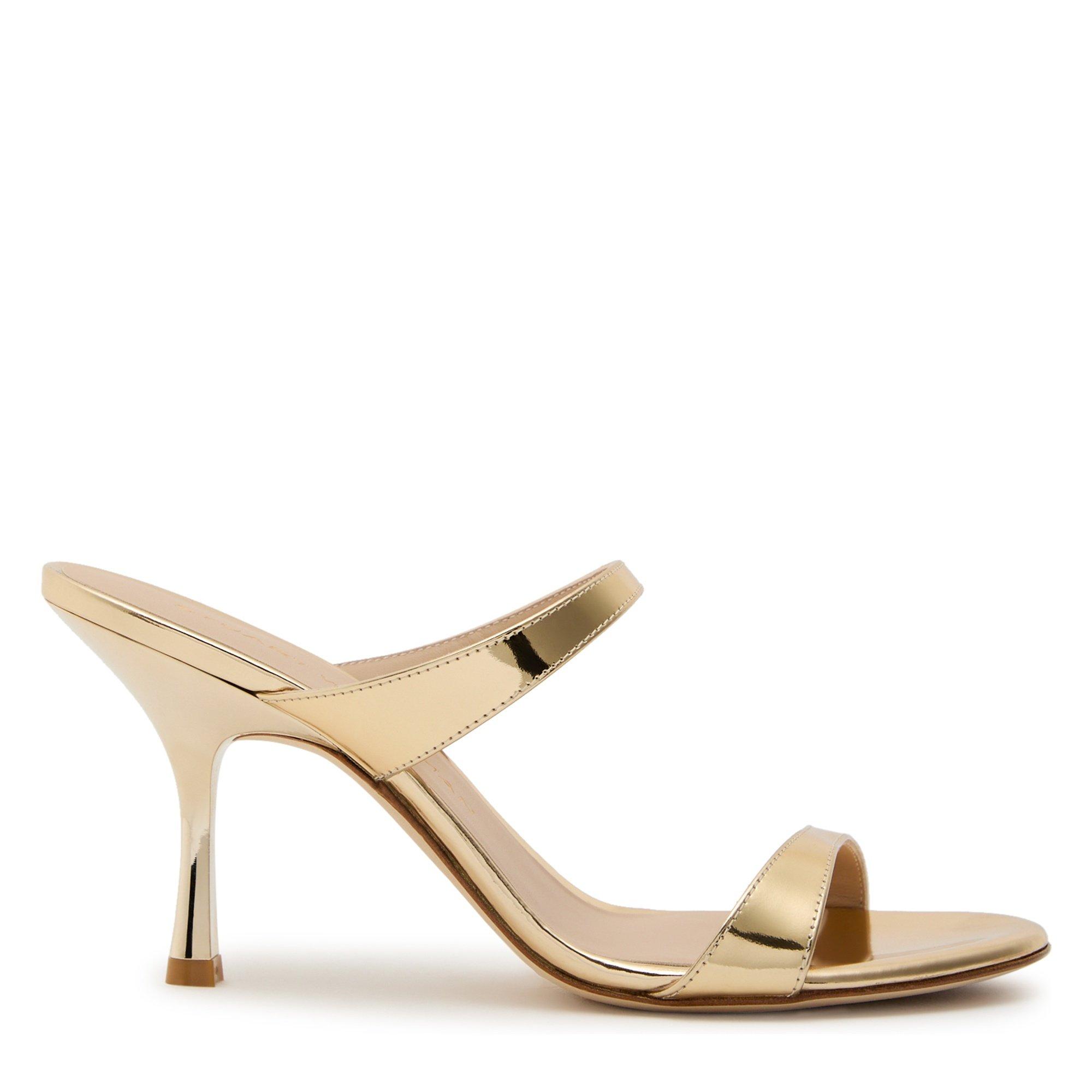 GOLD - Stuart Weitzman - NUDIST SLIDE 85