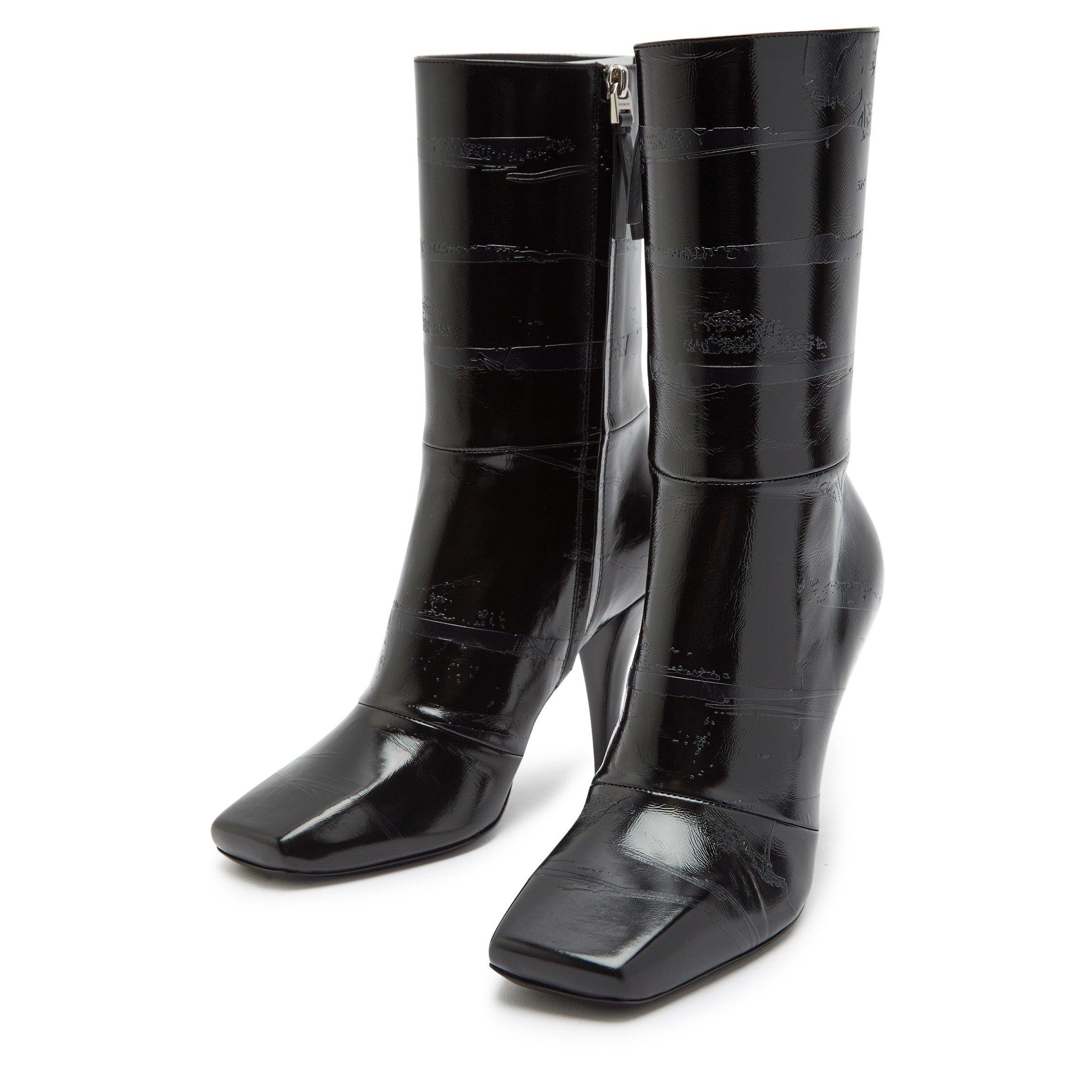 BLACK - GIVENCHY - SHARK SHORT BOOT 95 - 3