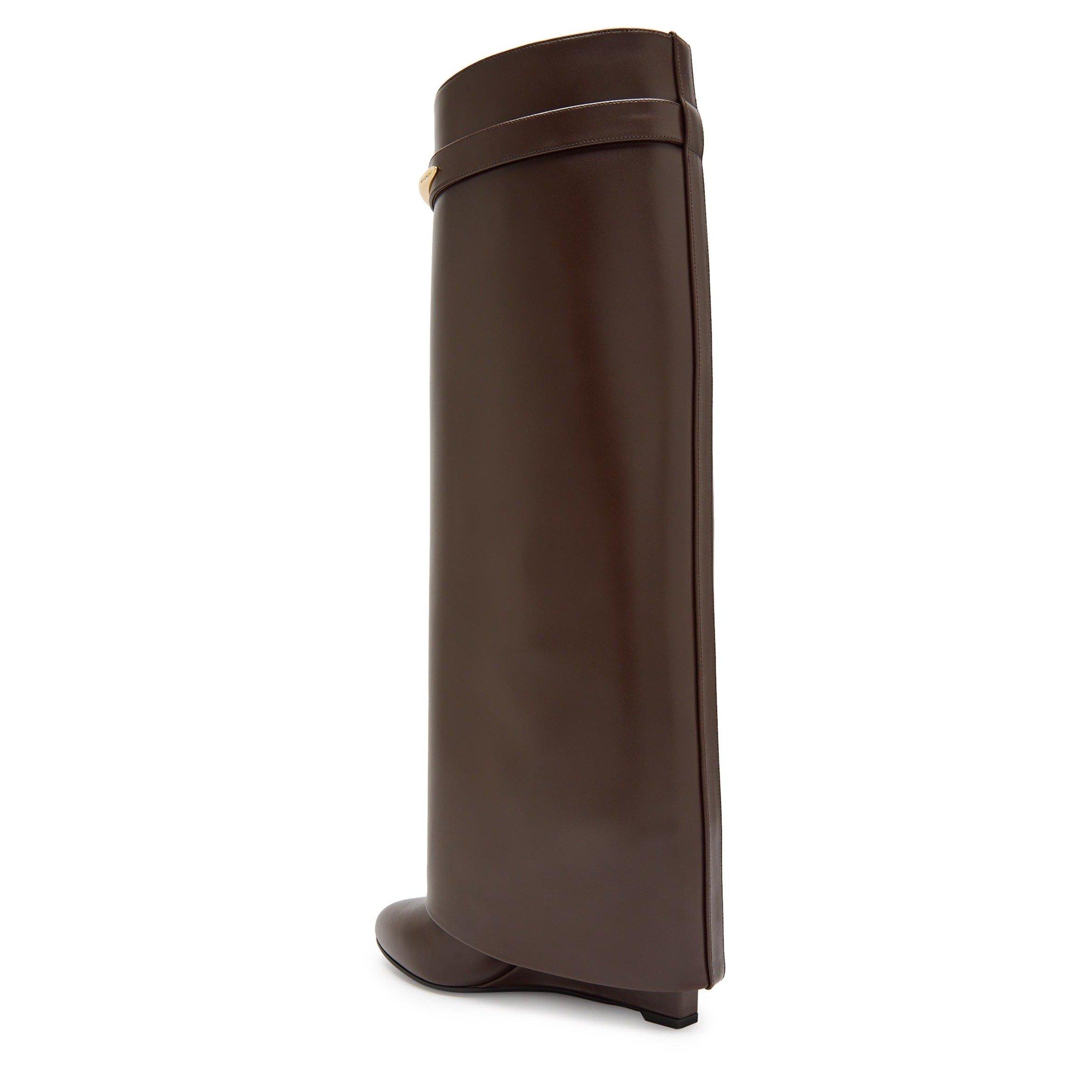 BROWN - GIVENCHY - SHARK TALL BOOT 95 - 2