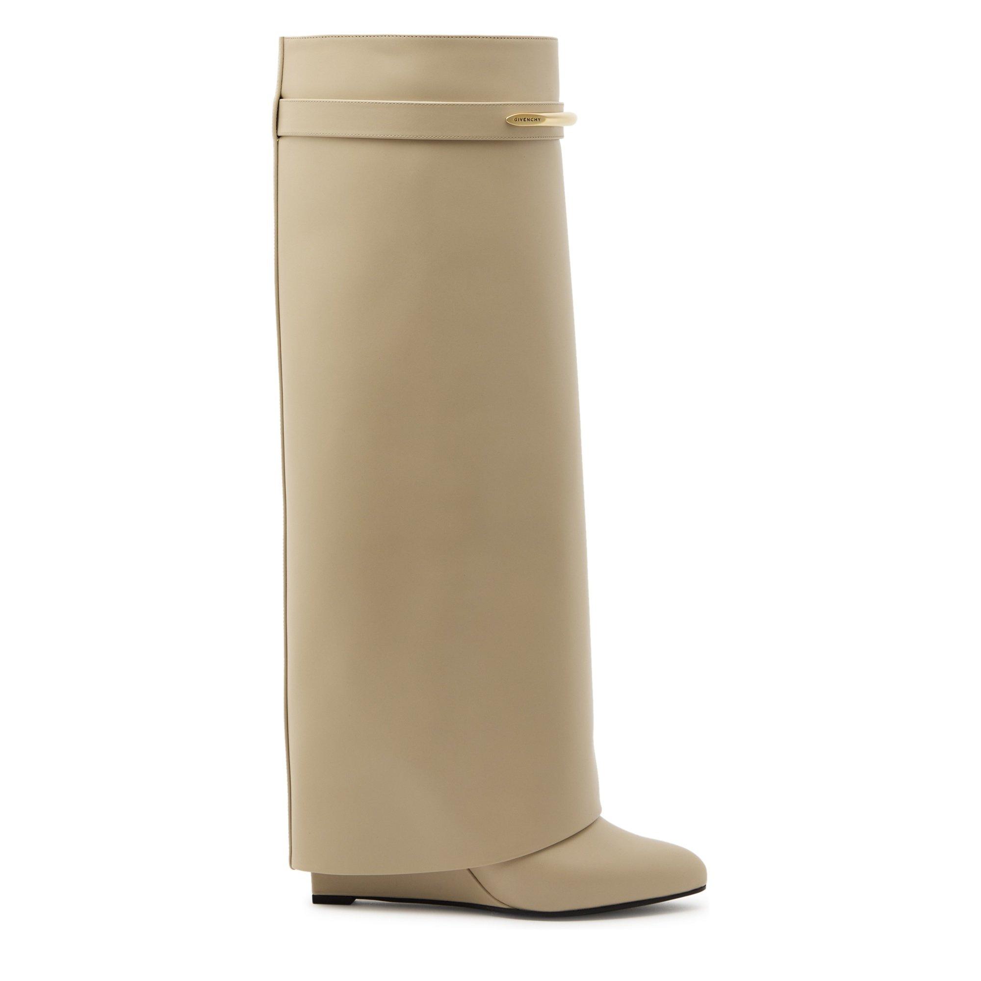 BEIGE - GIVENCHY - SHARK TALL BOOT 95 - 1