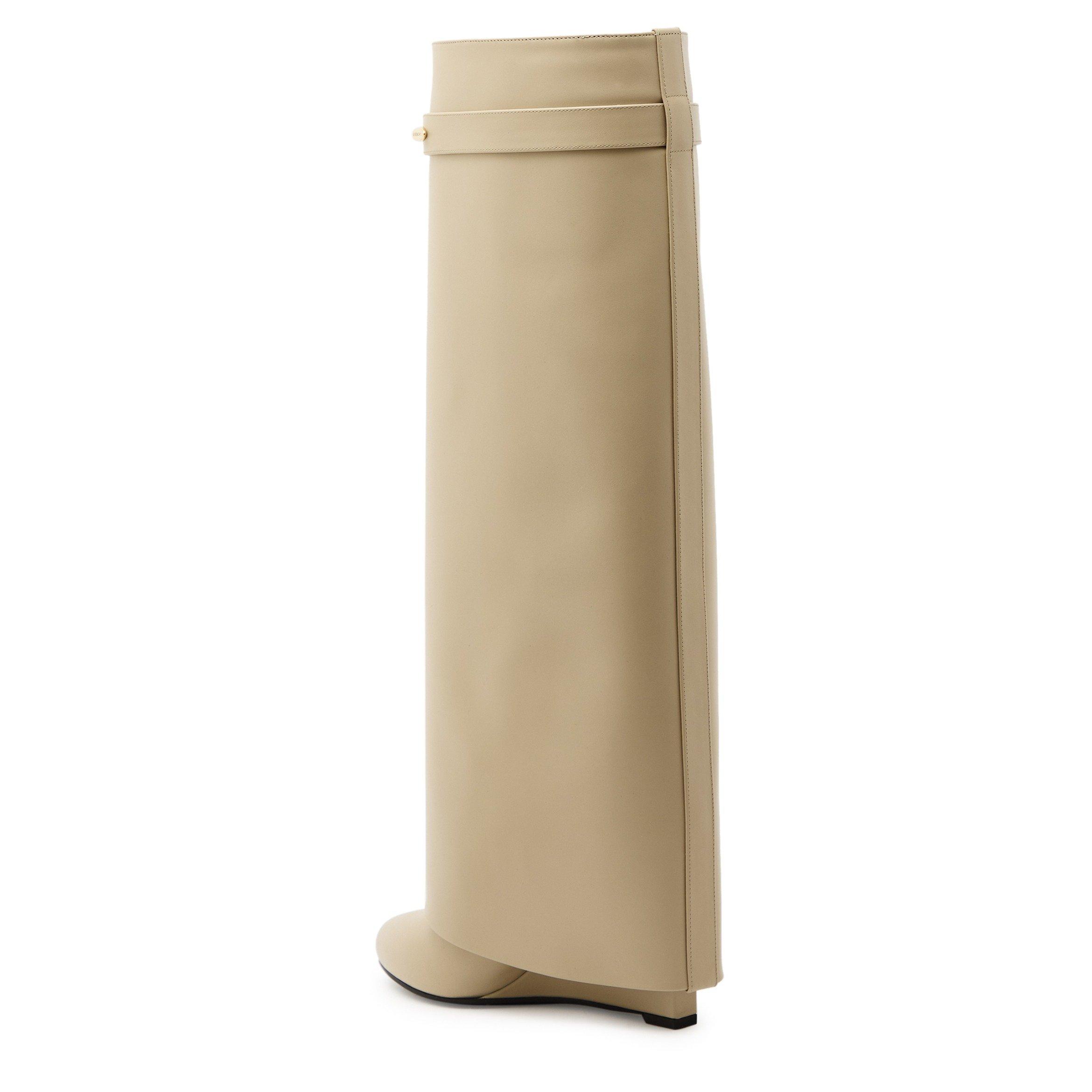 BEIGE - GIVENCHY - SHARK TALL BOOT 95 - 2