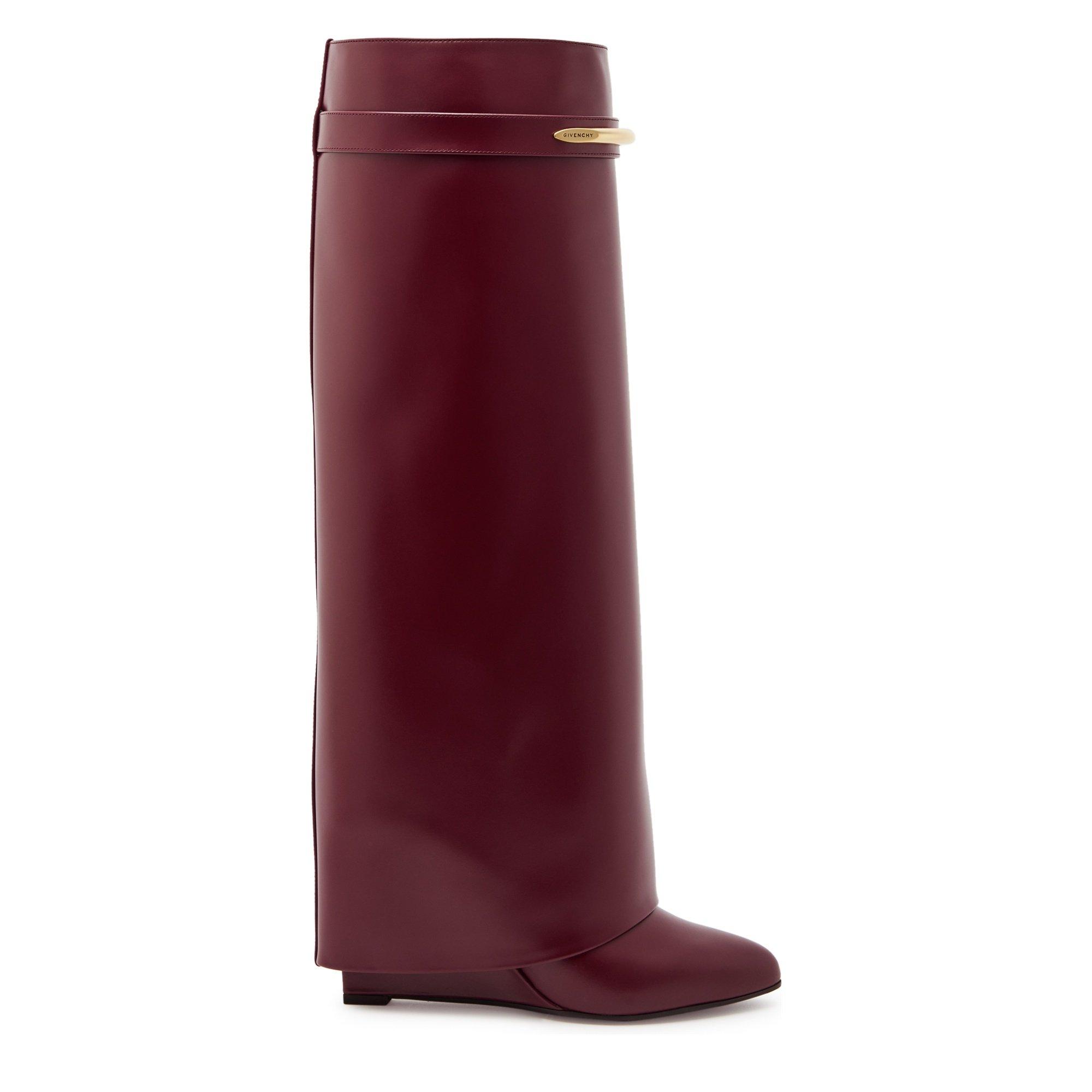 BURGUNDY - GIVENCHY - SHARK TALL BOOT 95 - 1