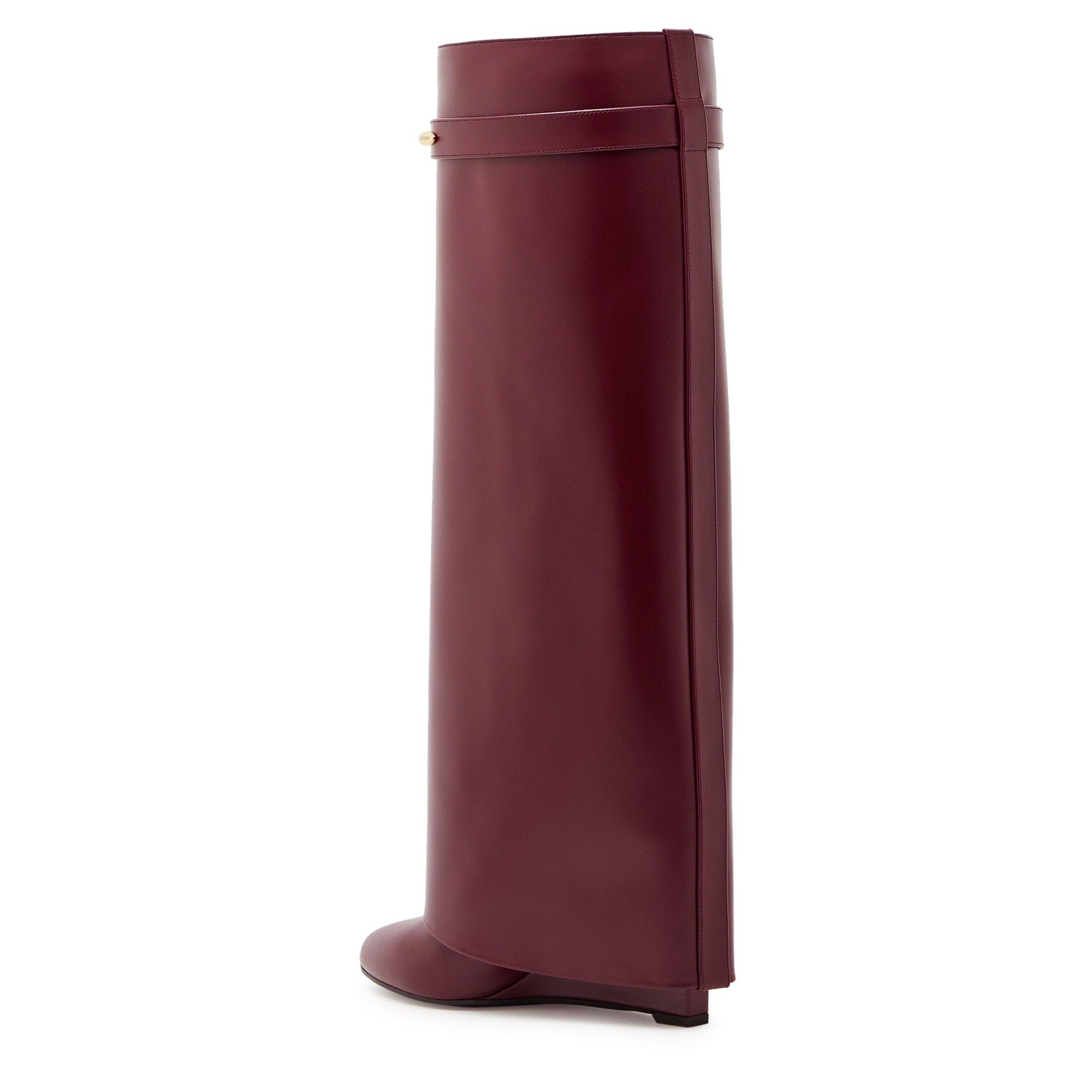 BURGUNDY - GIVENCHY - SHARK TALL BOOT 95 - 2