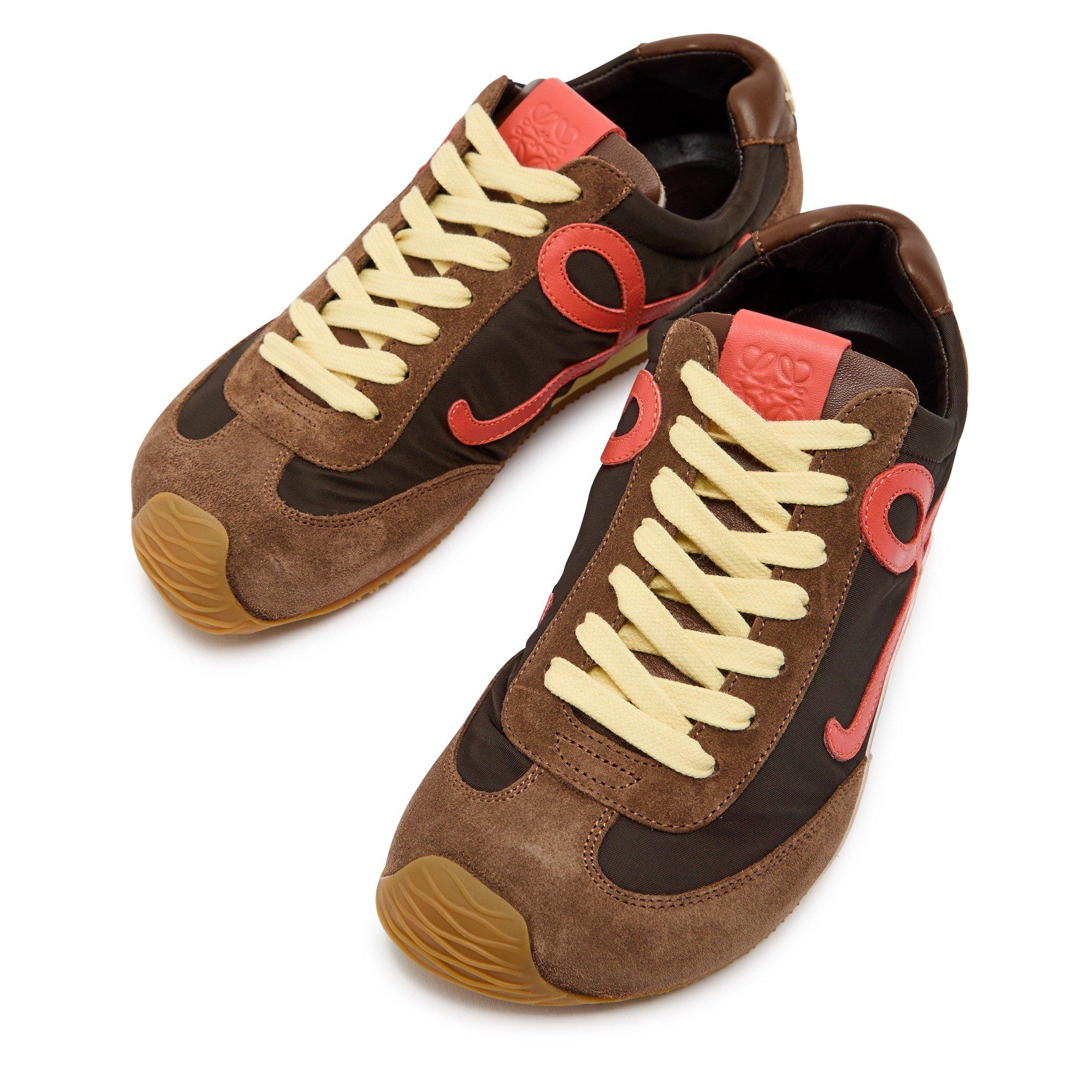 BROWN AND OTHER - Loewe - Women's Ballet 2.0 Leather Runners - 3
