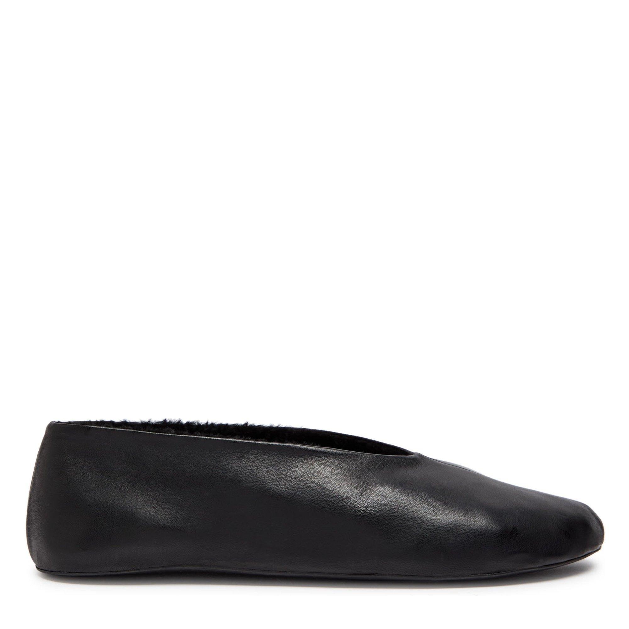 BLACK - The Row - STELLA SLIPPER
