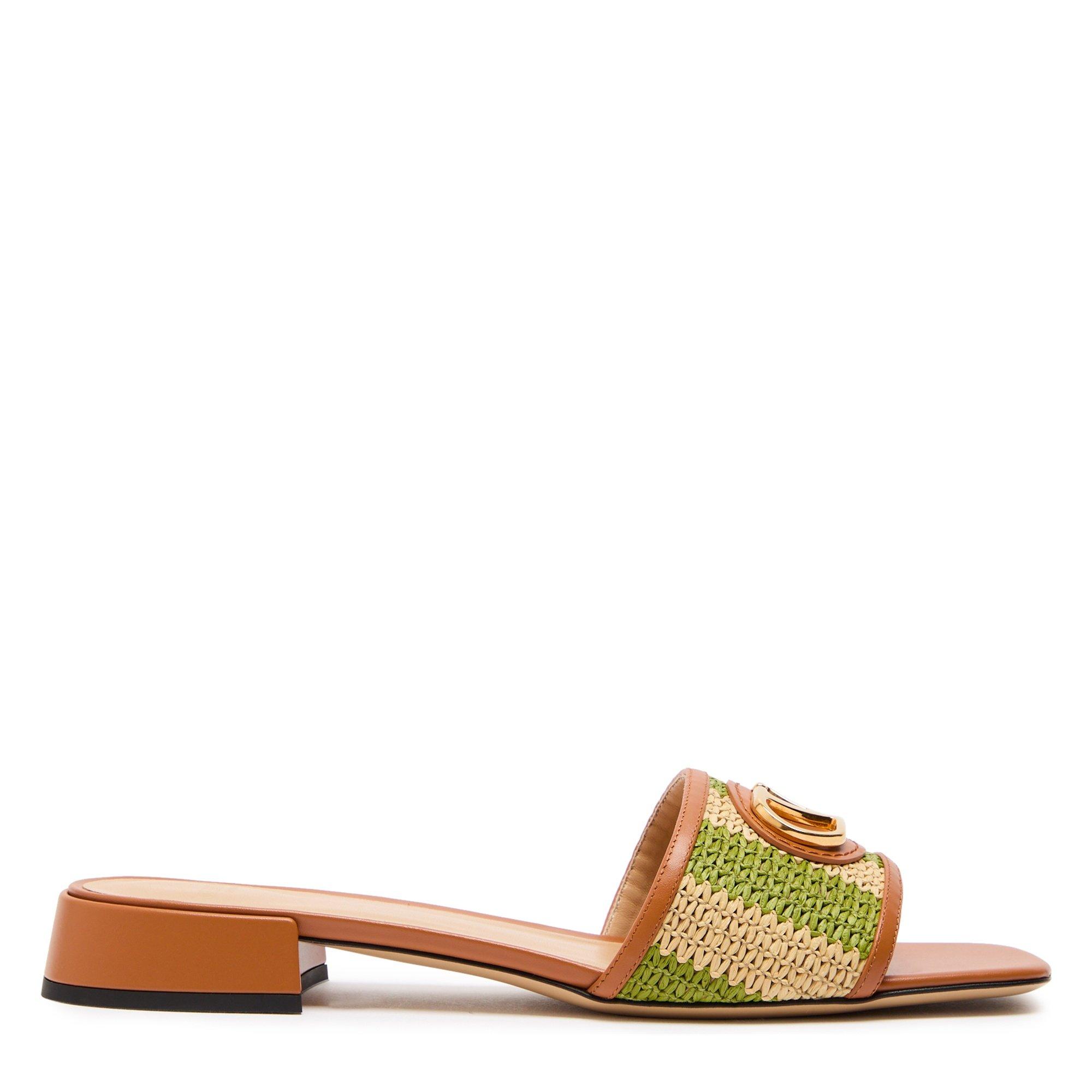 GREEN AND OTHER - Valentino - VLOGO SIGNATURE SLIDE