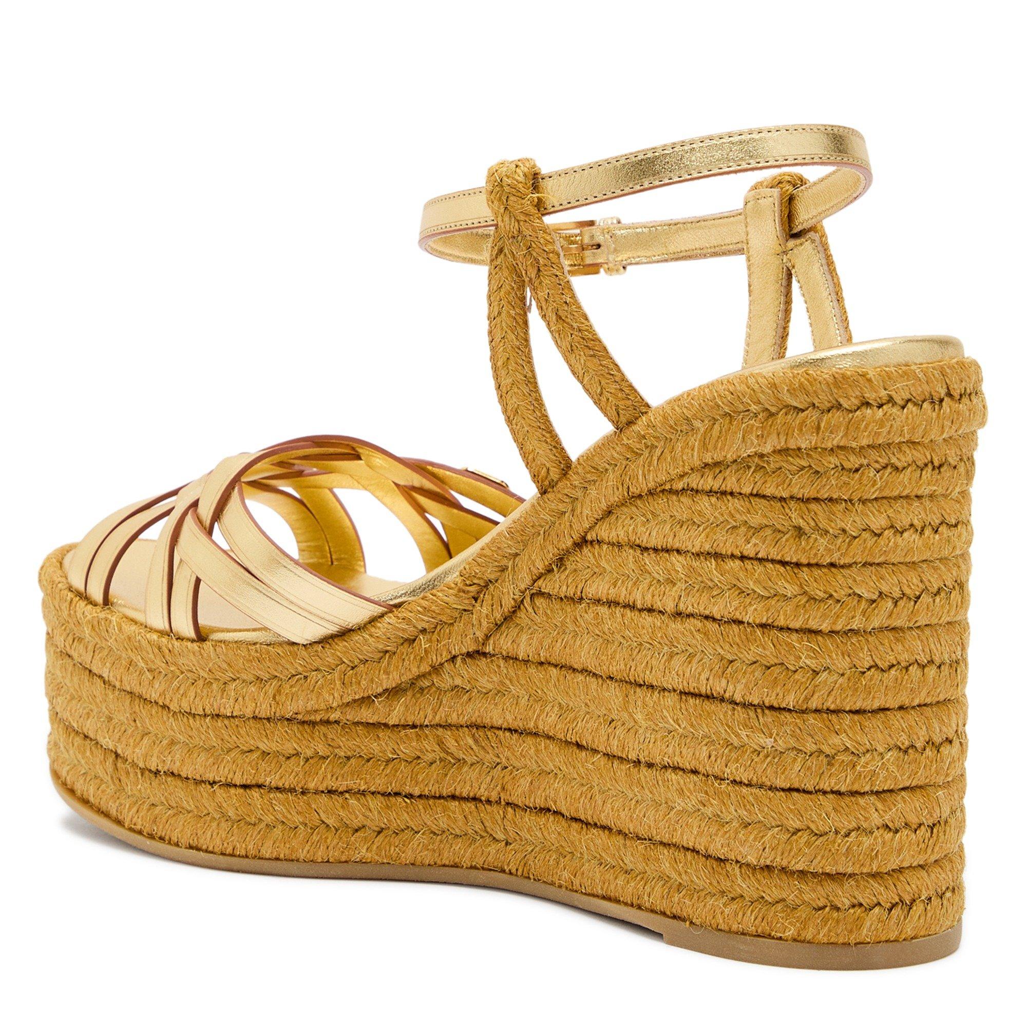 YELLOW AND OTHE - Valentino - Women's Bribri Leather Wedges - 2