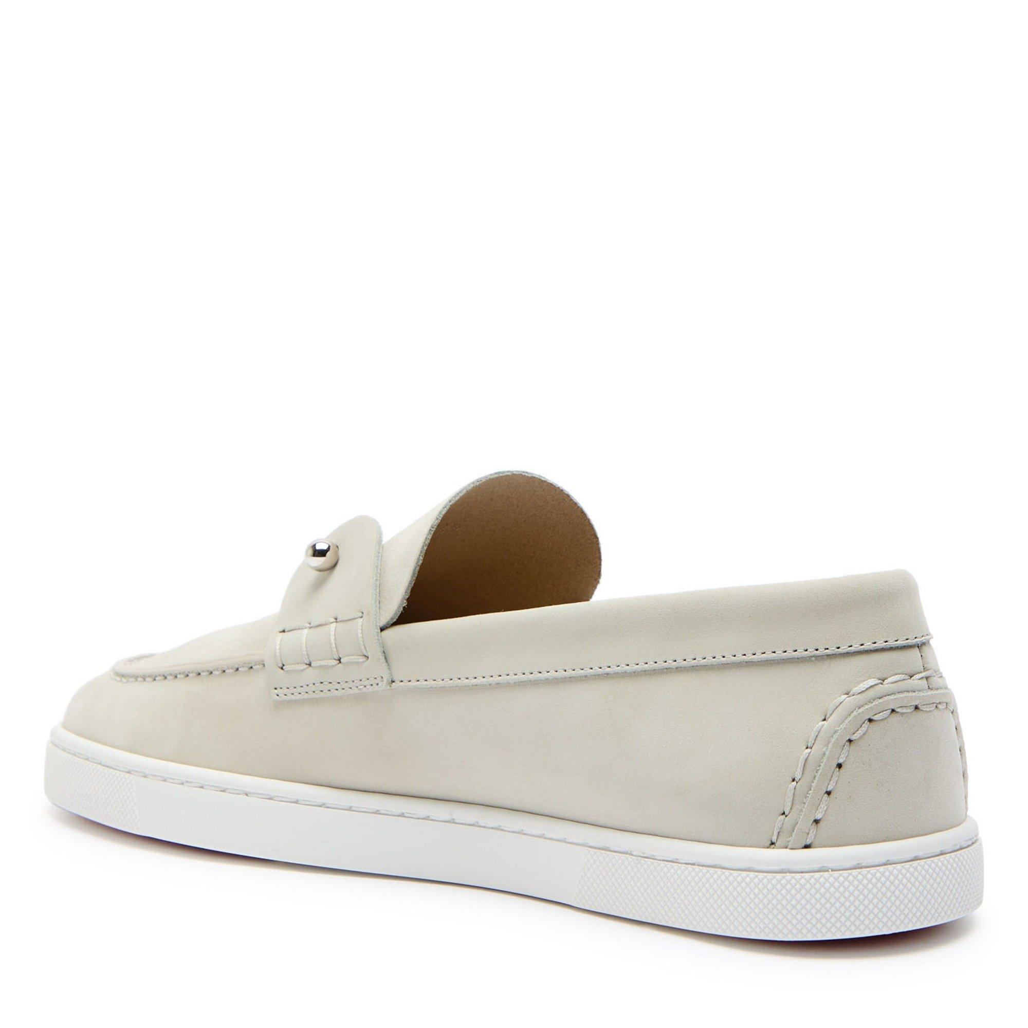 GREY - Christian Louboutin - CHAMBELIBOAT DONNA FLAT CALF N - 2