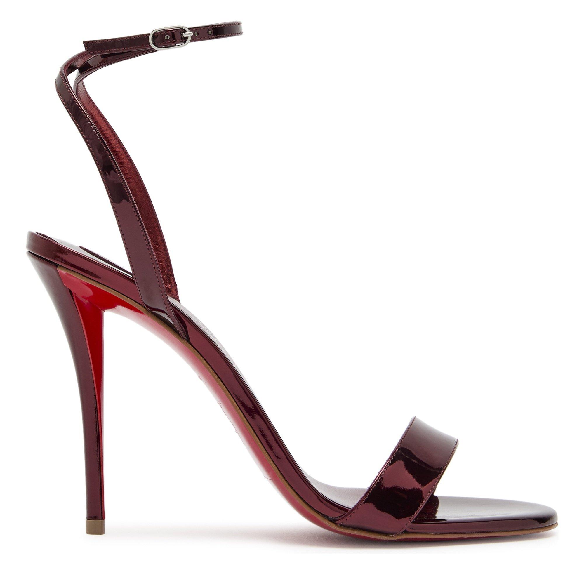METALLIC SILVER - Christian Louboutin - MISS Z SANDAL 100 SPECCHIO/LIN - 1