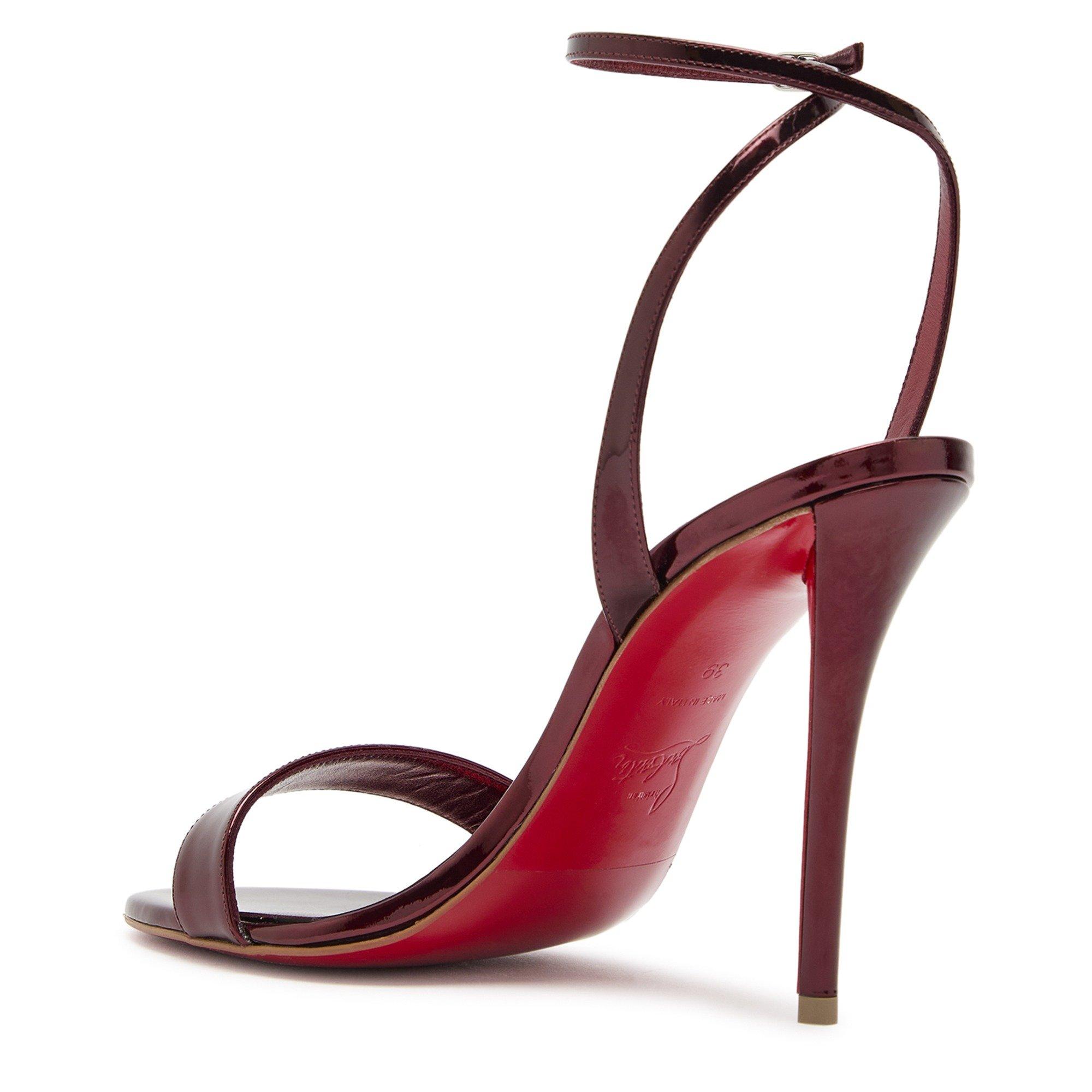 METALLIC SILVER - Christian Louboutin - MISS Z SANDAL 100 SPECCHIO/LIN - 2