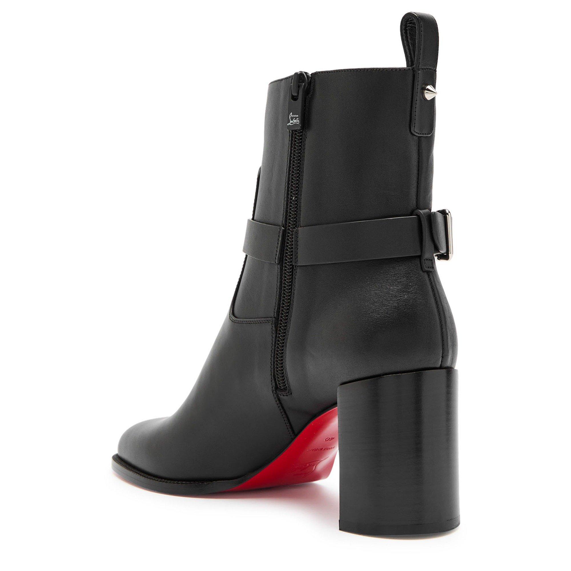 BLACK - Christian Louboutin - DIANOUCHETTE 70 CORDIA/CUOIO H - 2
