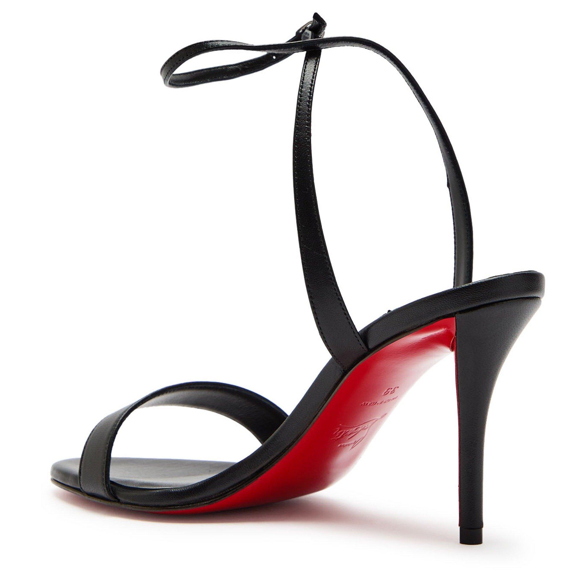 BLACK - Christian Louboutin - MISS Z SANDAL 80 NAPPA/LINING - 2