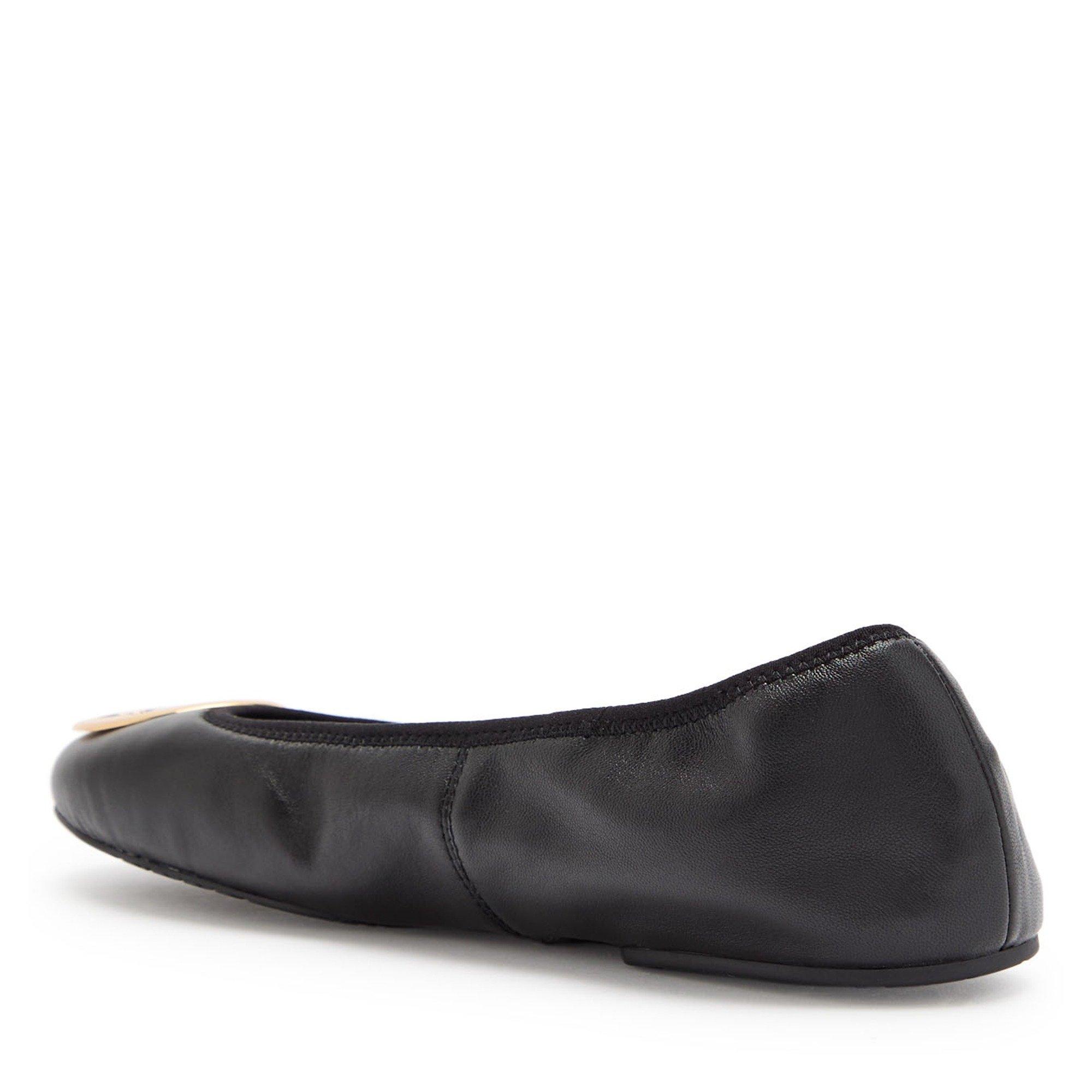 BLACK - Tory Burch - Women's Reva Travel Ballet Pumps - 2