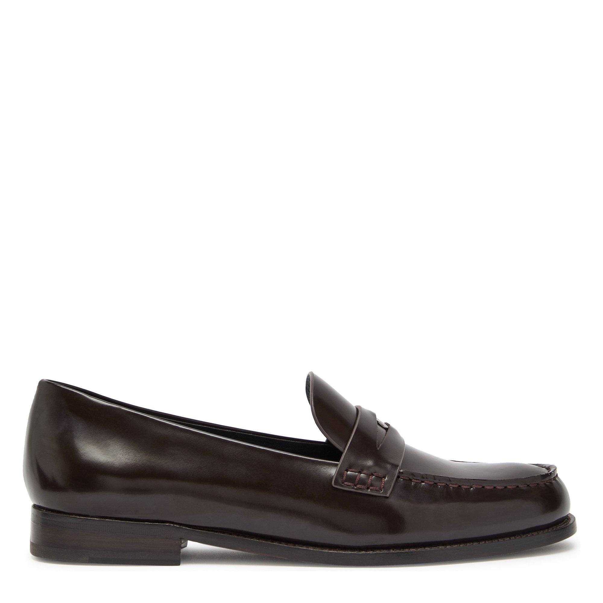 BROWN - Tory Burch - CLASSIC PENNY LOAFER - 1