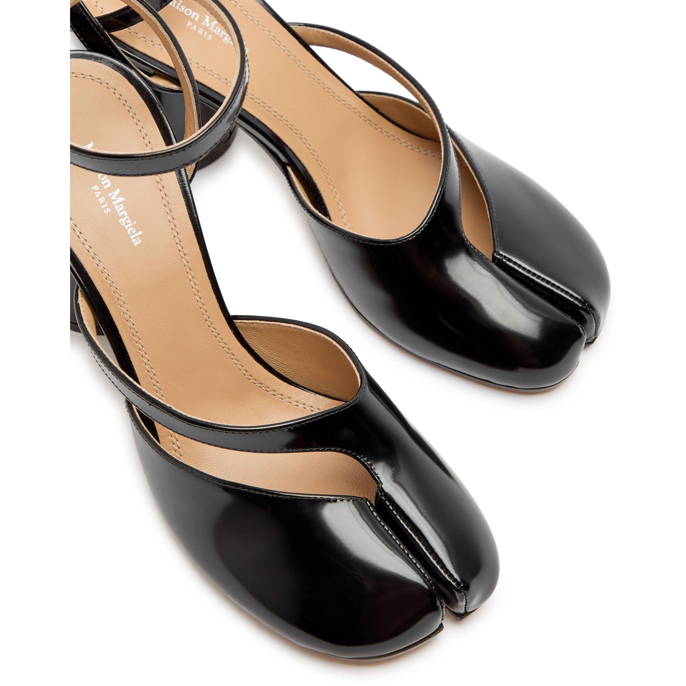 BLACK - Maison Margiela - TABI SANDAL PUMP H80 - 3