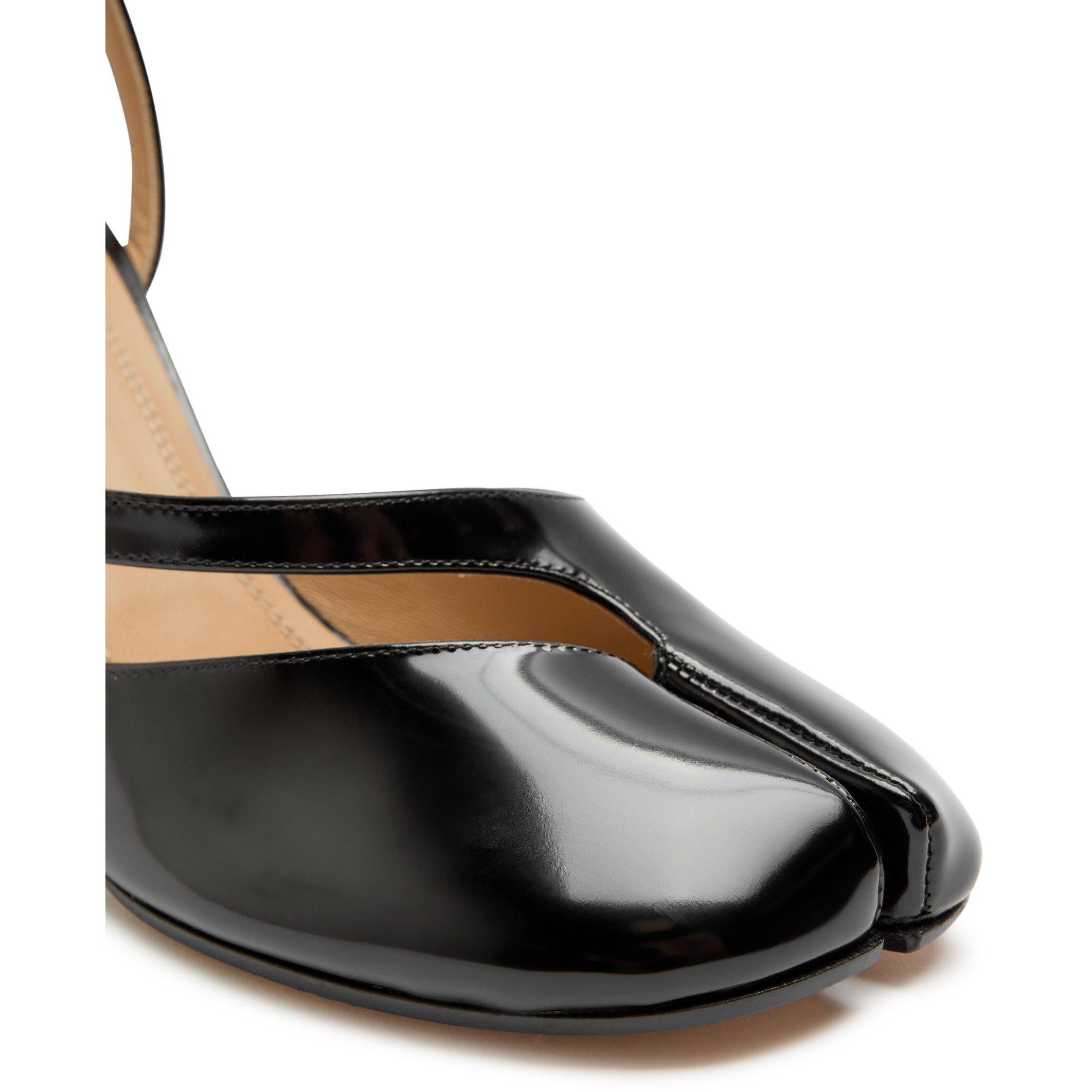 BLACK - Maison Margiela - TABI SANDAL PUMP H80 - 4