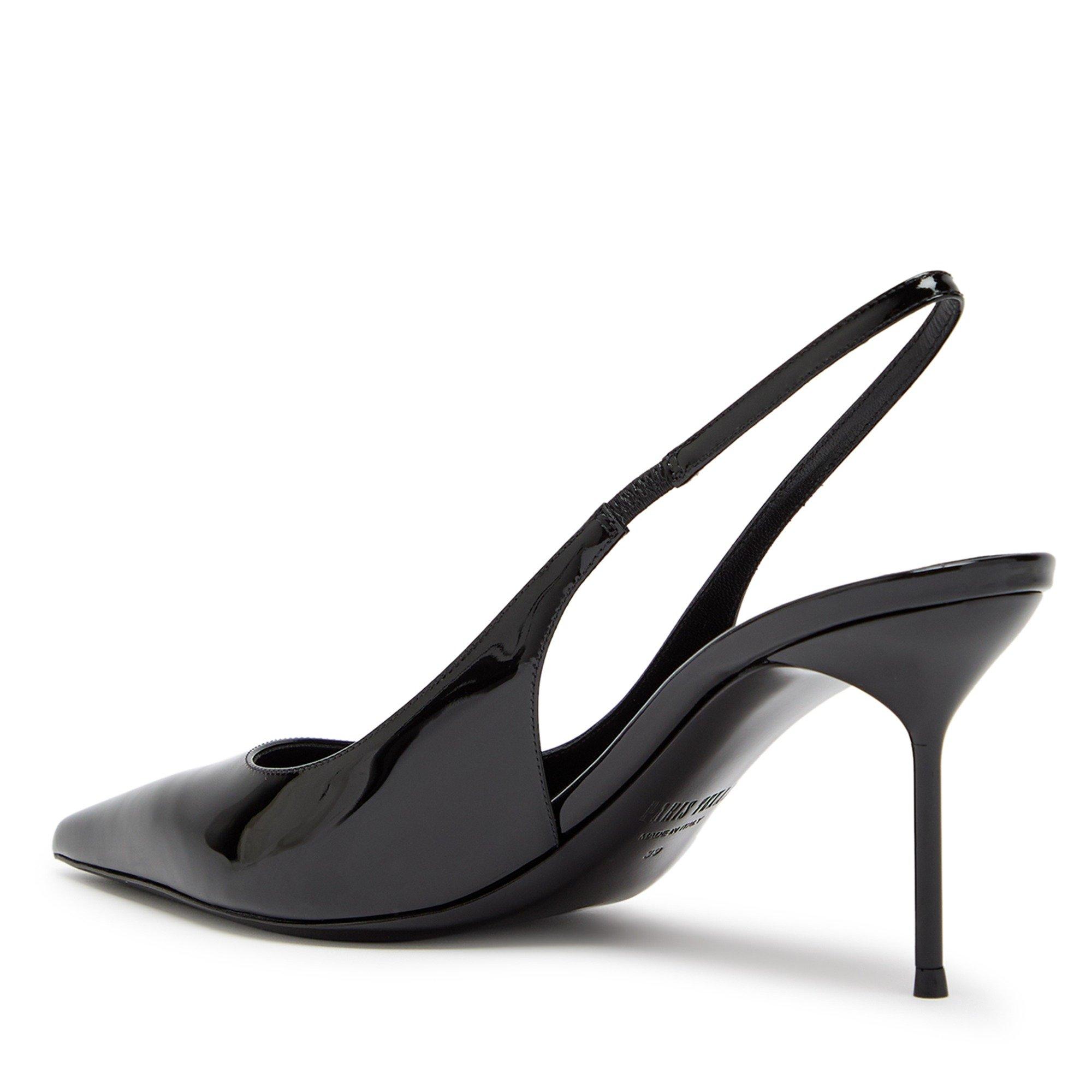 BLACK - Paris Texas - Women's Lidia 70 Patent Leather Slingbacks - 2
