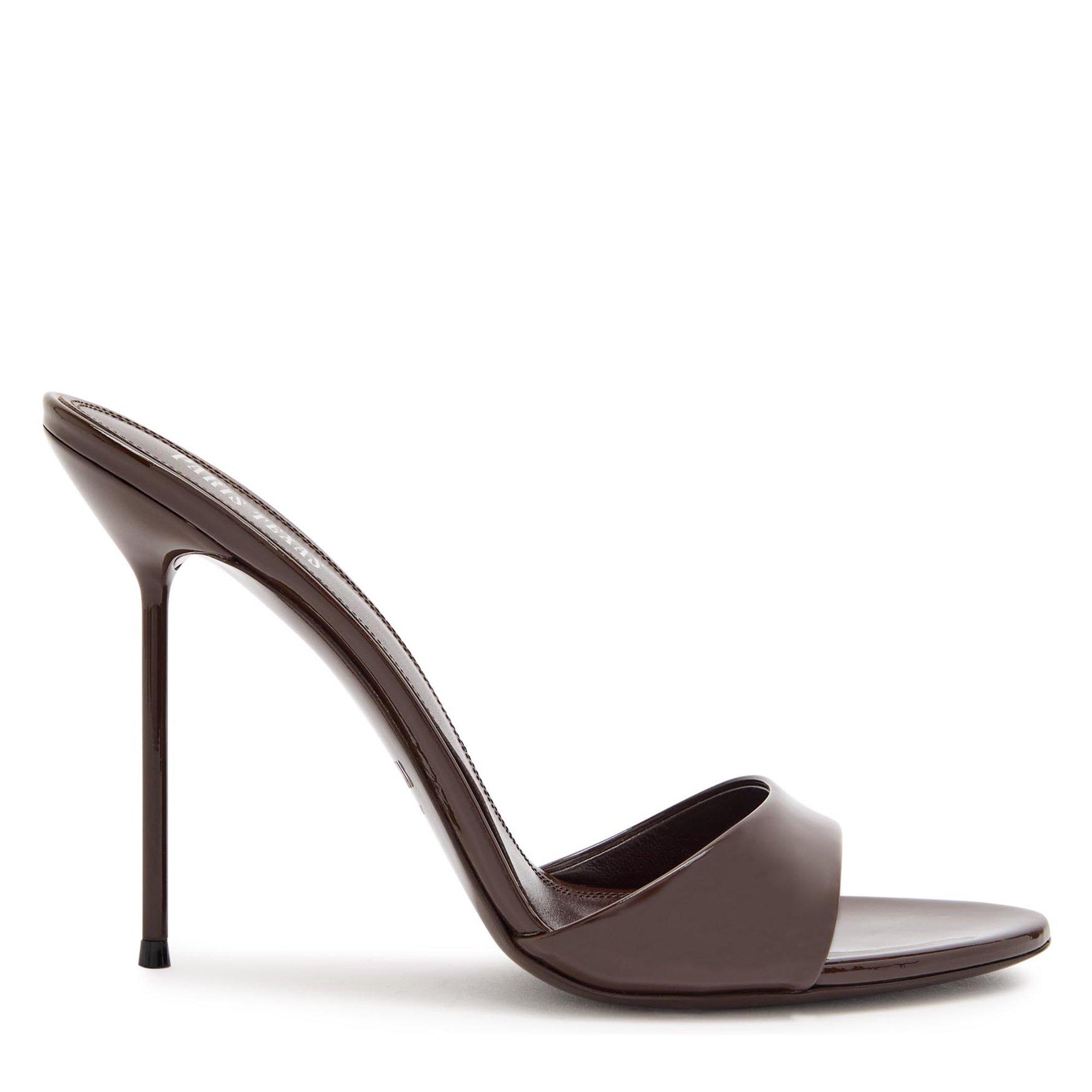 Women's Lidia Patent Leather Heeled Mules