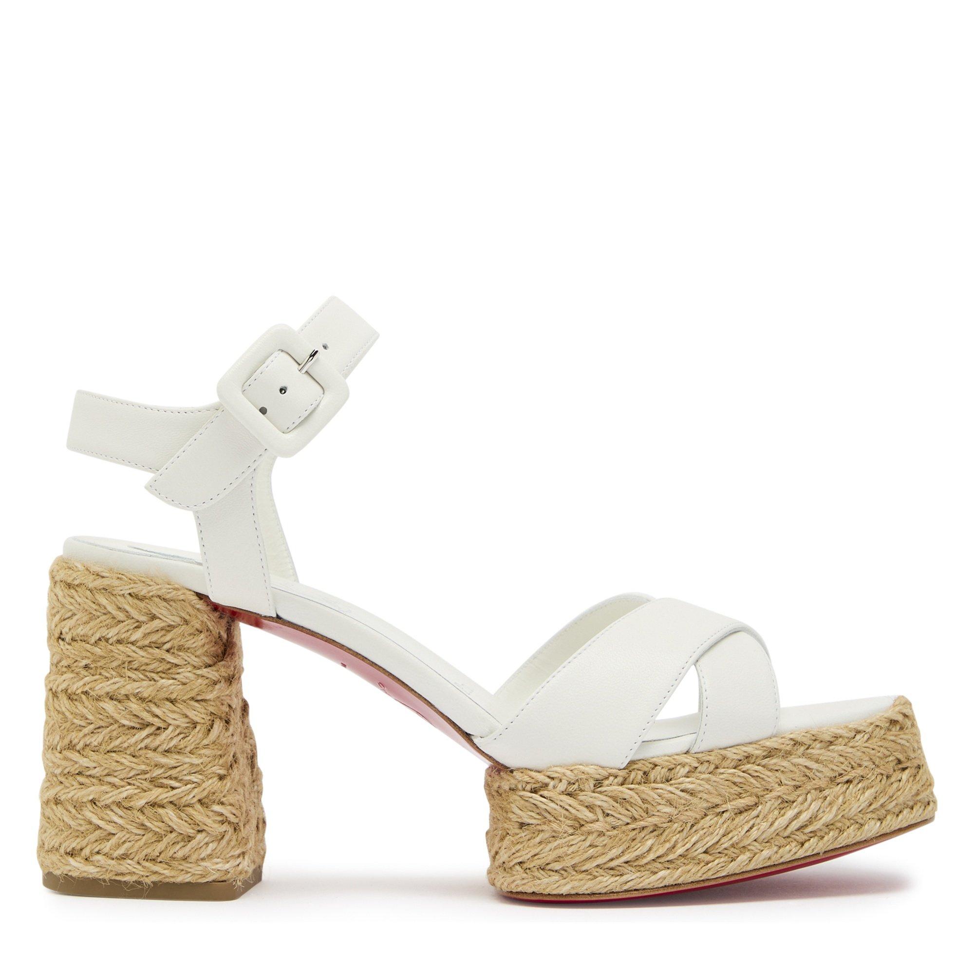 WHITE AND OTHER - Christian Louboutin - CALAKALA 85 NAPPA - 1