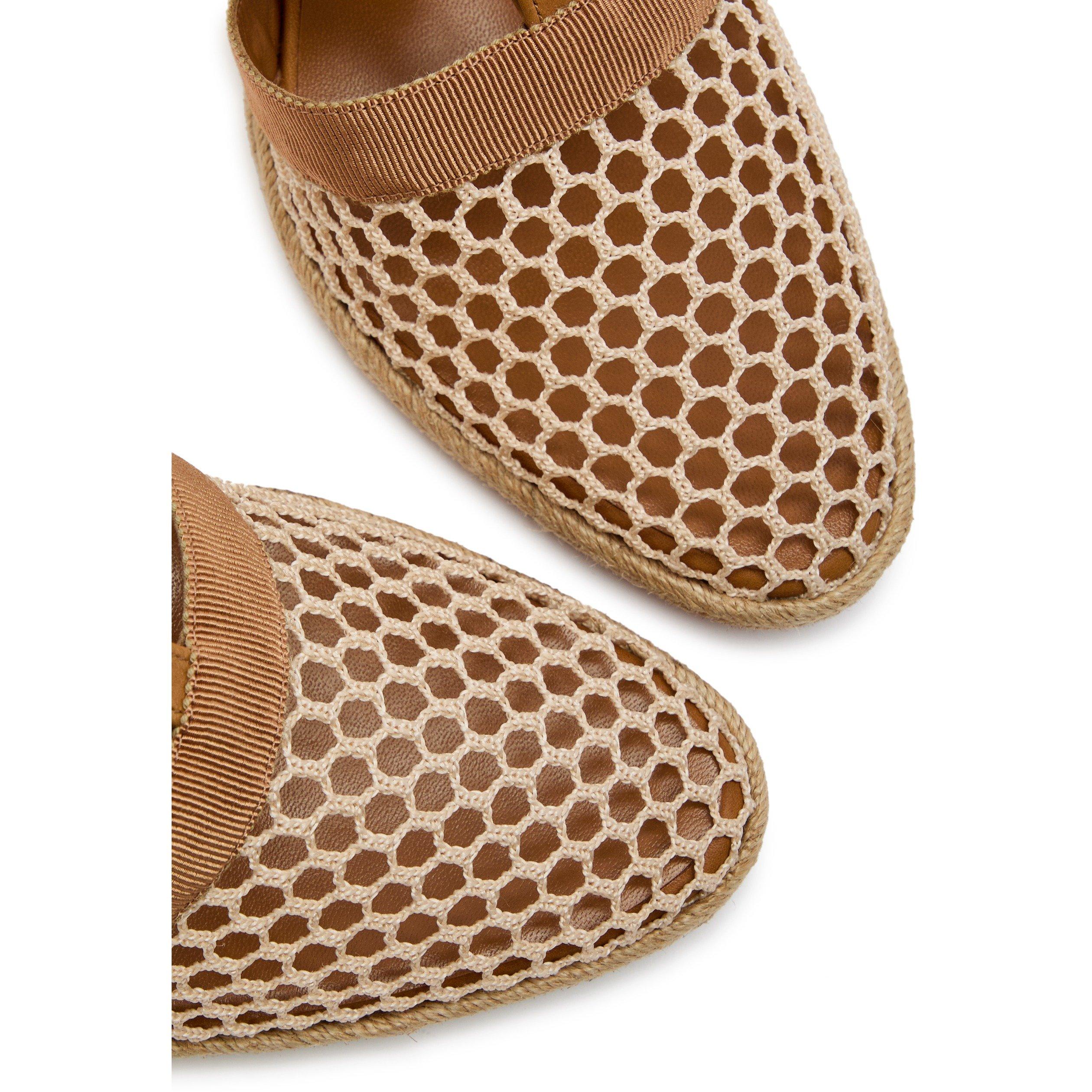 BEIGE - Christian Louboutin - TOLEDA 85 MESH OVERSZD COT/CLF - 4