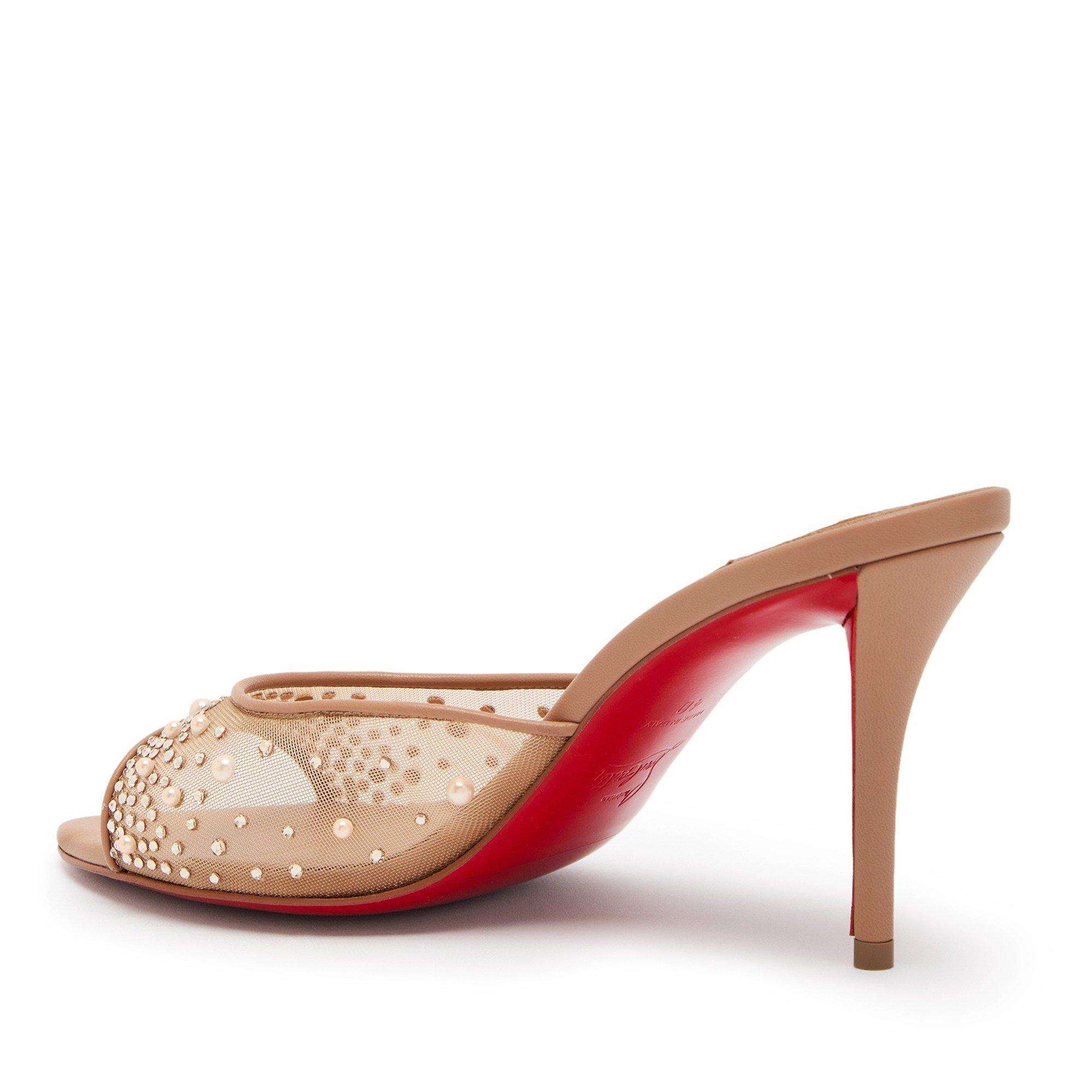NUDE - Christian Louboutin - MISS Z MULE DEGRASSTRASS PERLA - 2