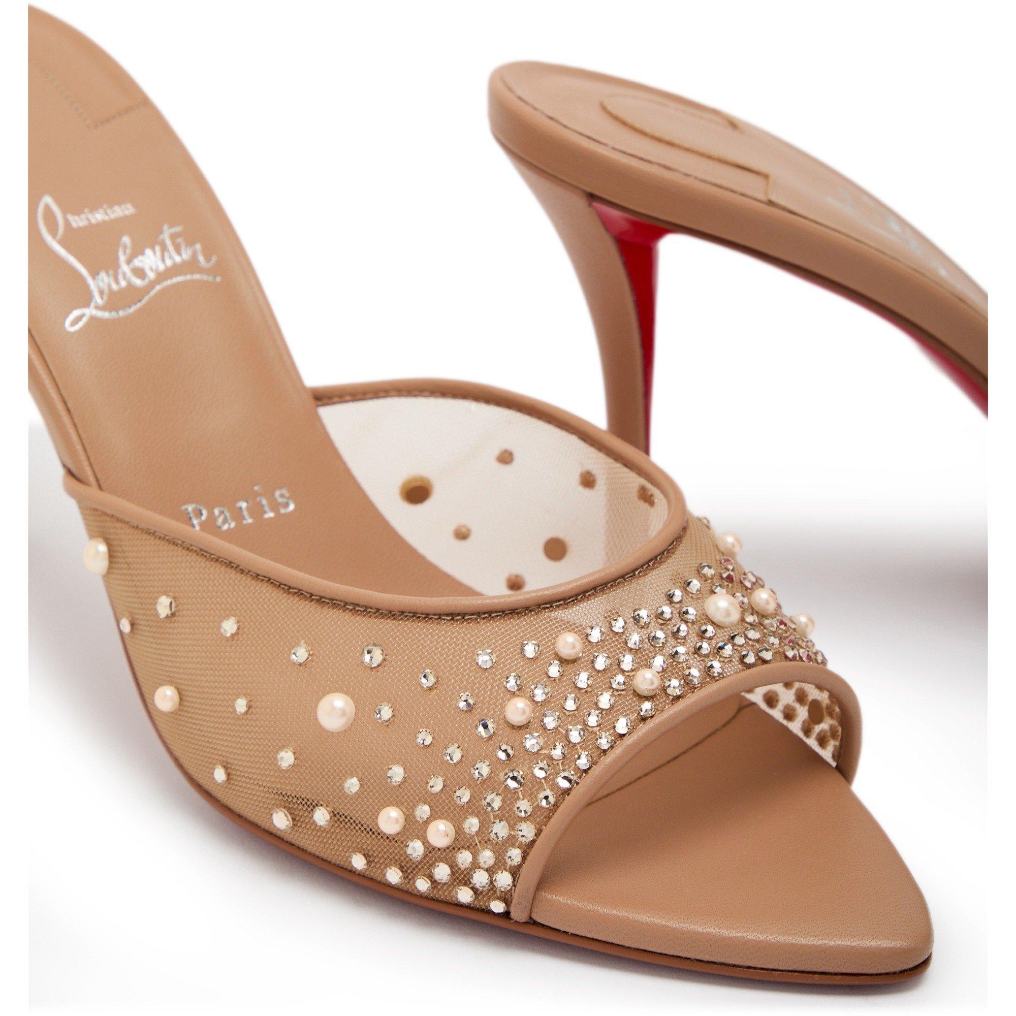 NUDE - Christian Louboutin - MISS Z MULE DEGRASSTRASS PERLA - 4