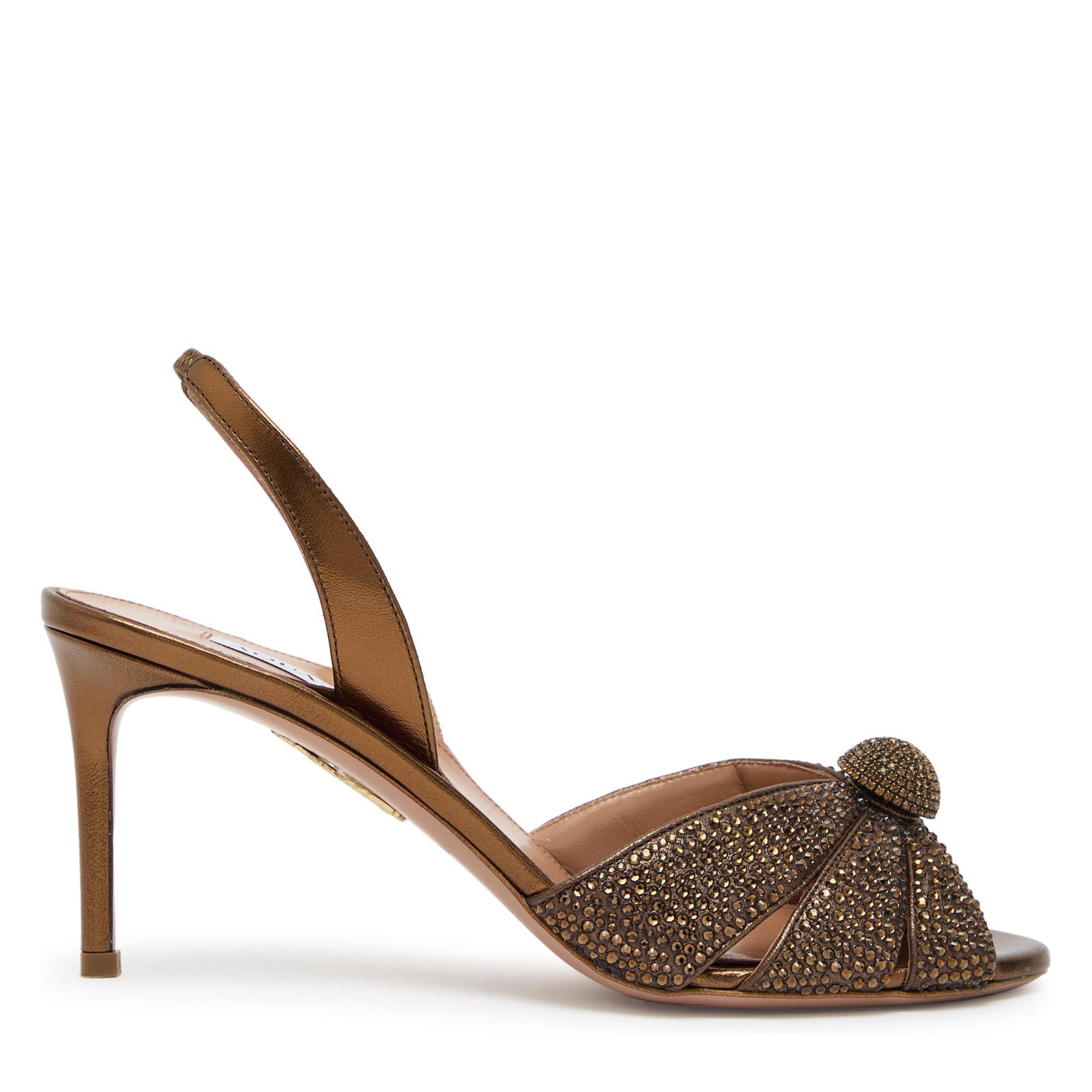 BROWN - Aquazzura - ITALIAN FLIRT SANDAL 75 - 1