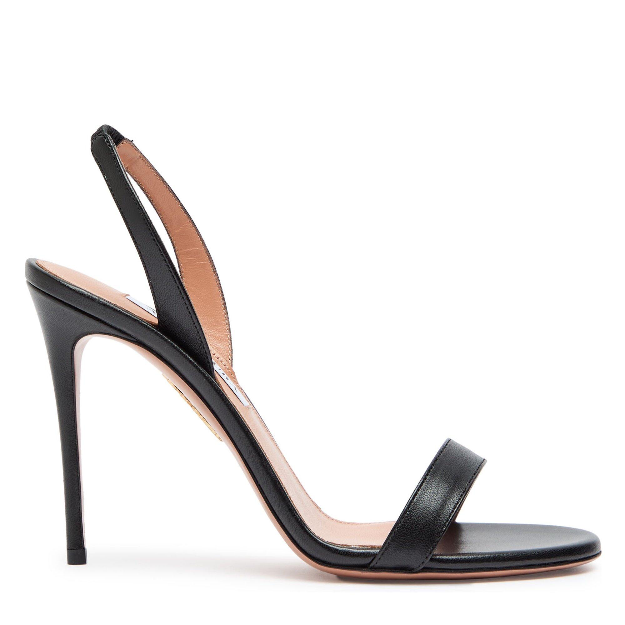 BLACK - Aquazzura - SO NUDE SANDAL 105 - 1