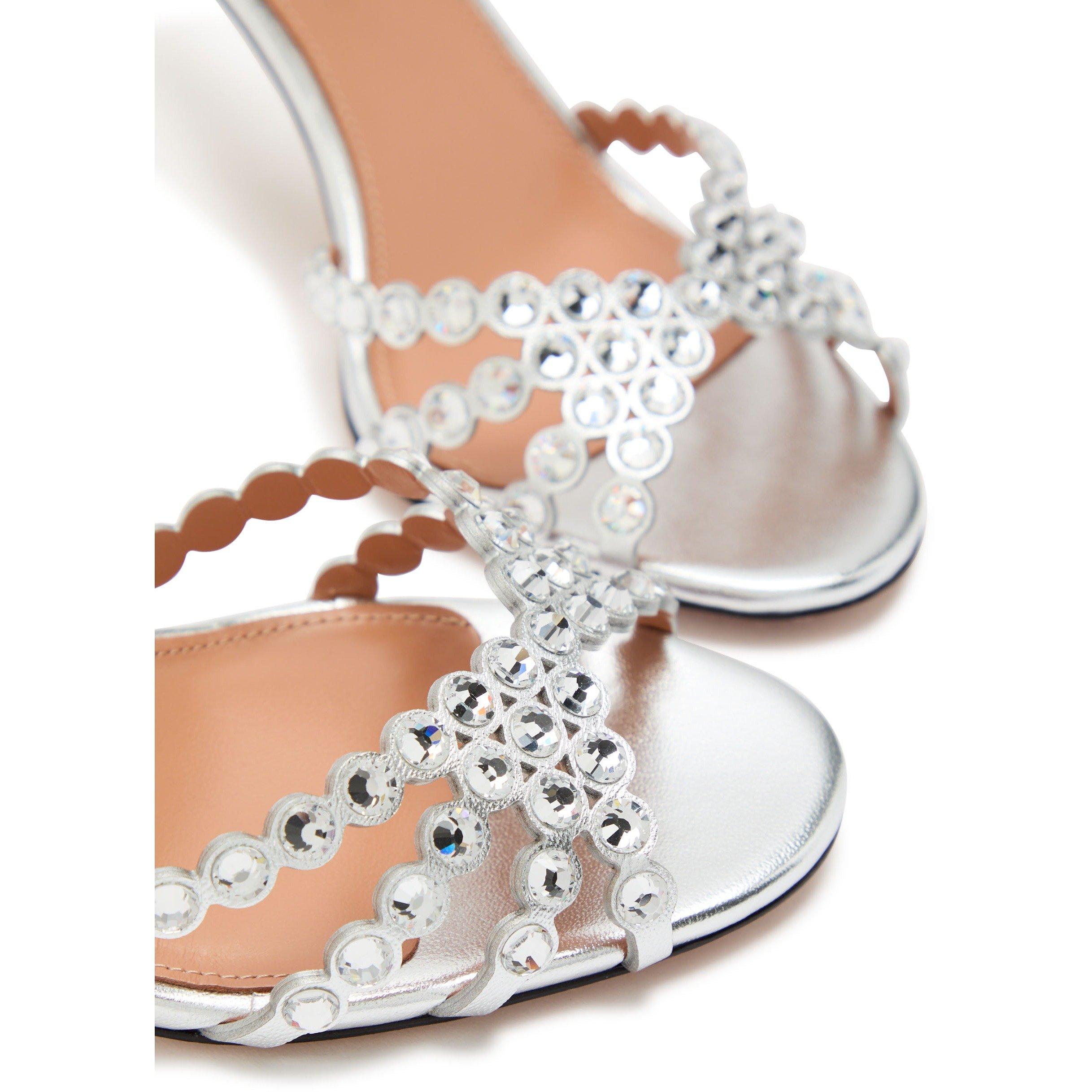 SILVER - Aquazzura - TEQUILA SANDAL 85 - 5