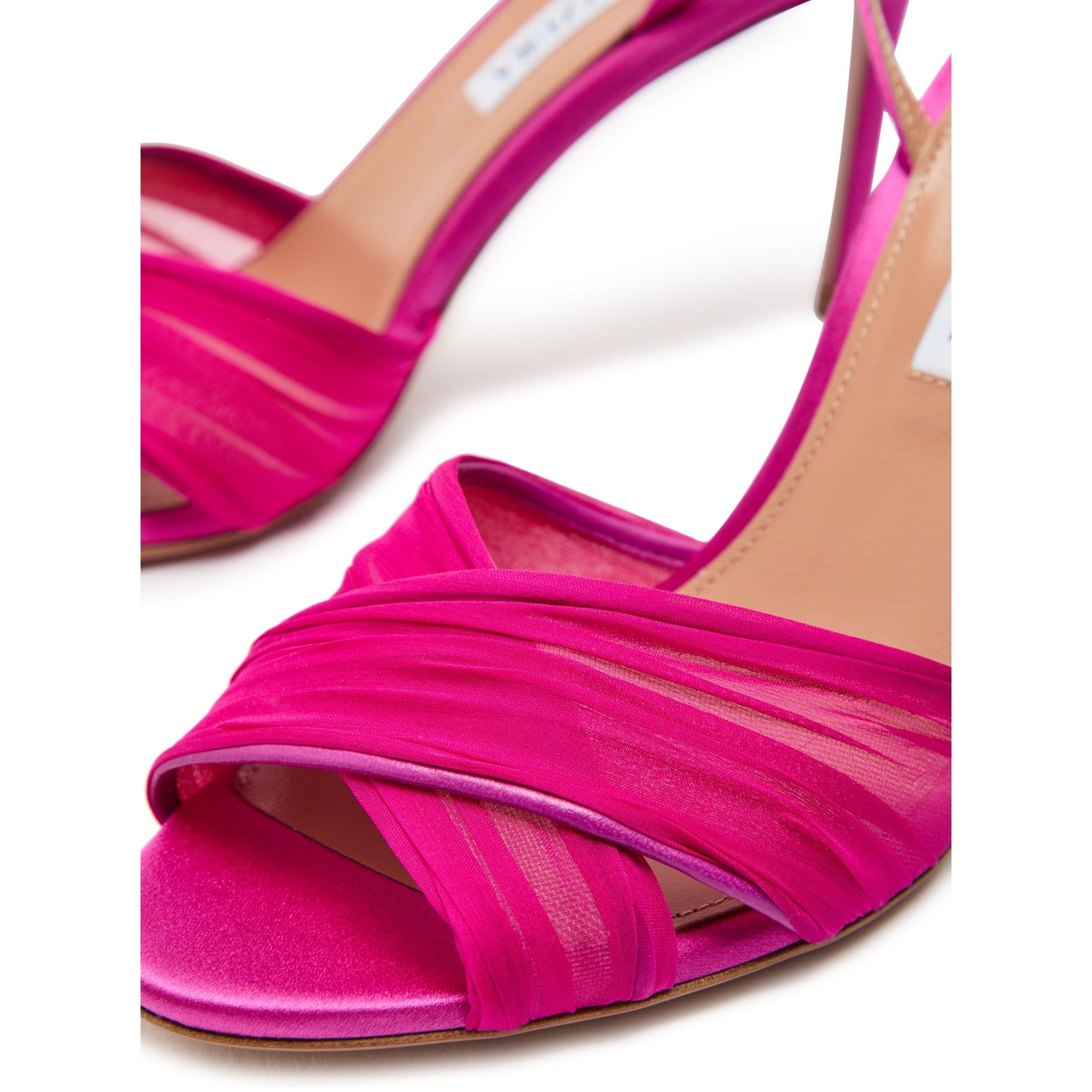 PINK - Aquazzura - VOILE SANDAL 85 - 4
