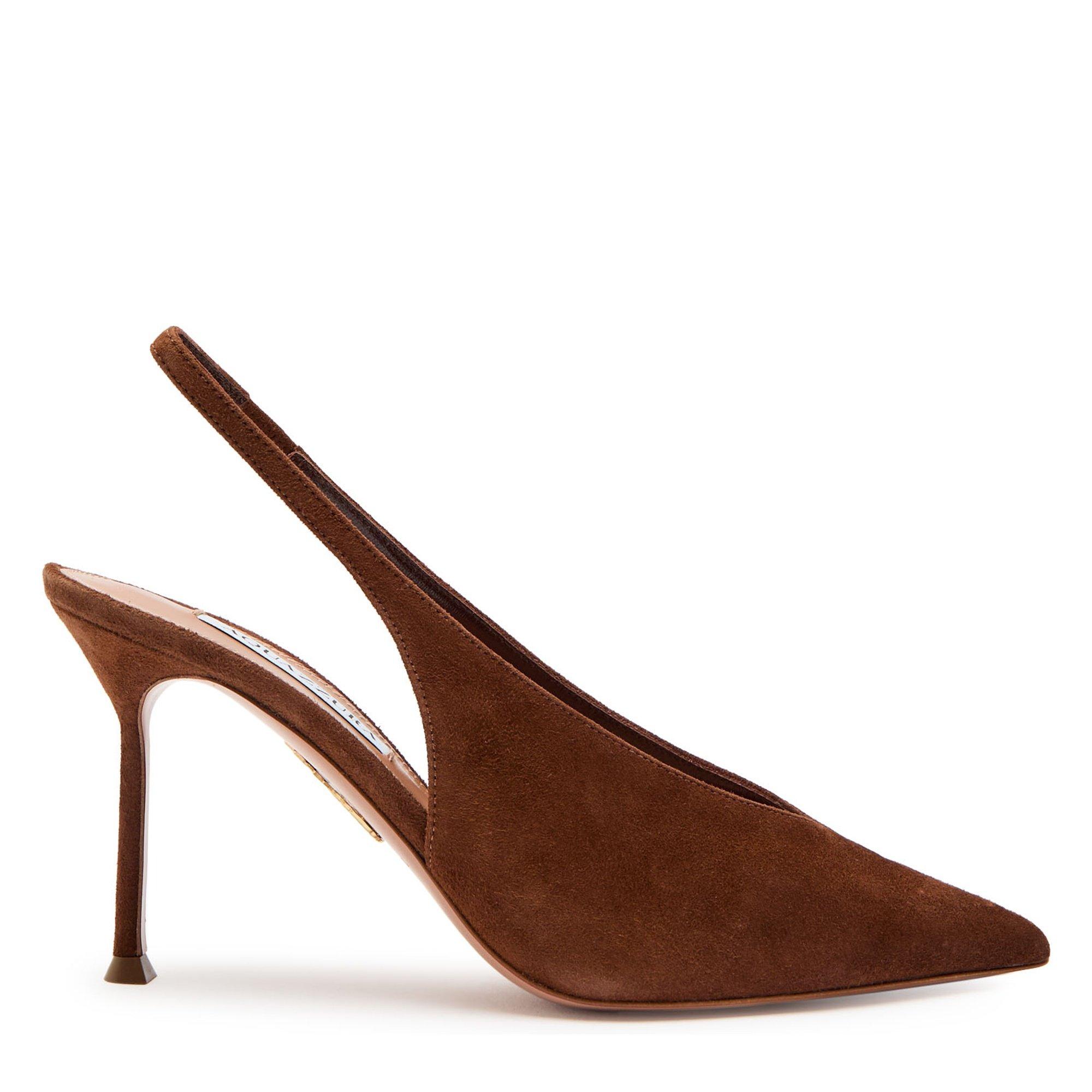 BROWN - Aquazzura - VOLTAIRE SLING 85