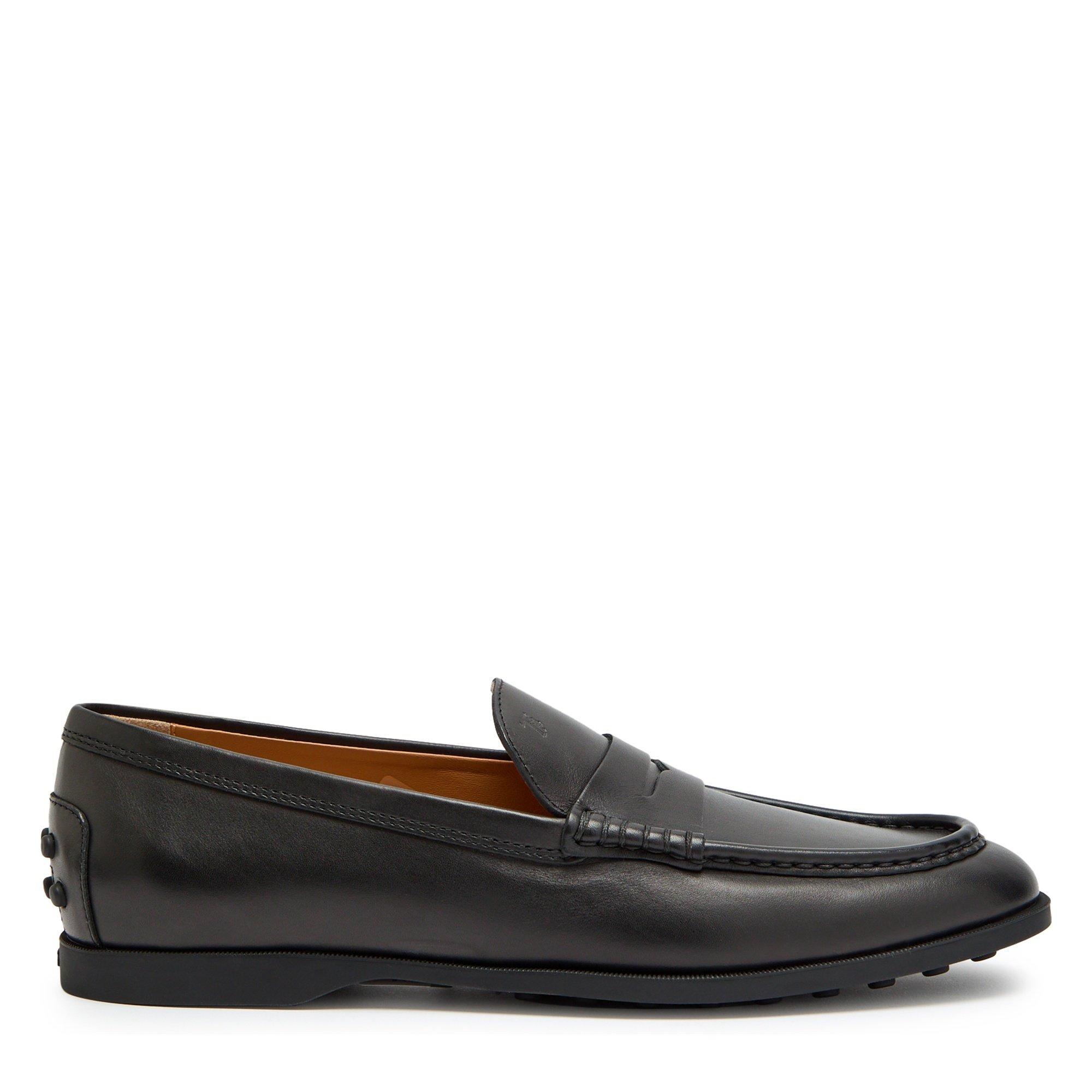 BLACK - Tods - GOMMA LEGGERO 01M MOCASSINO - 1